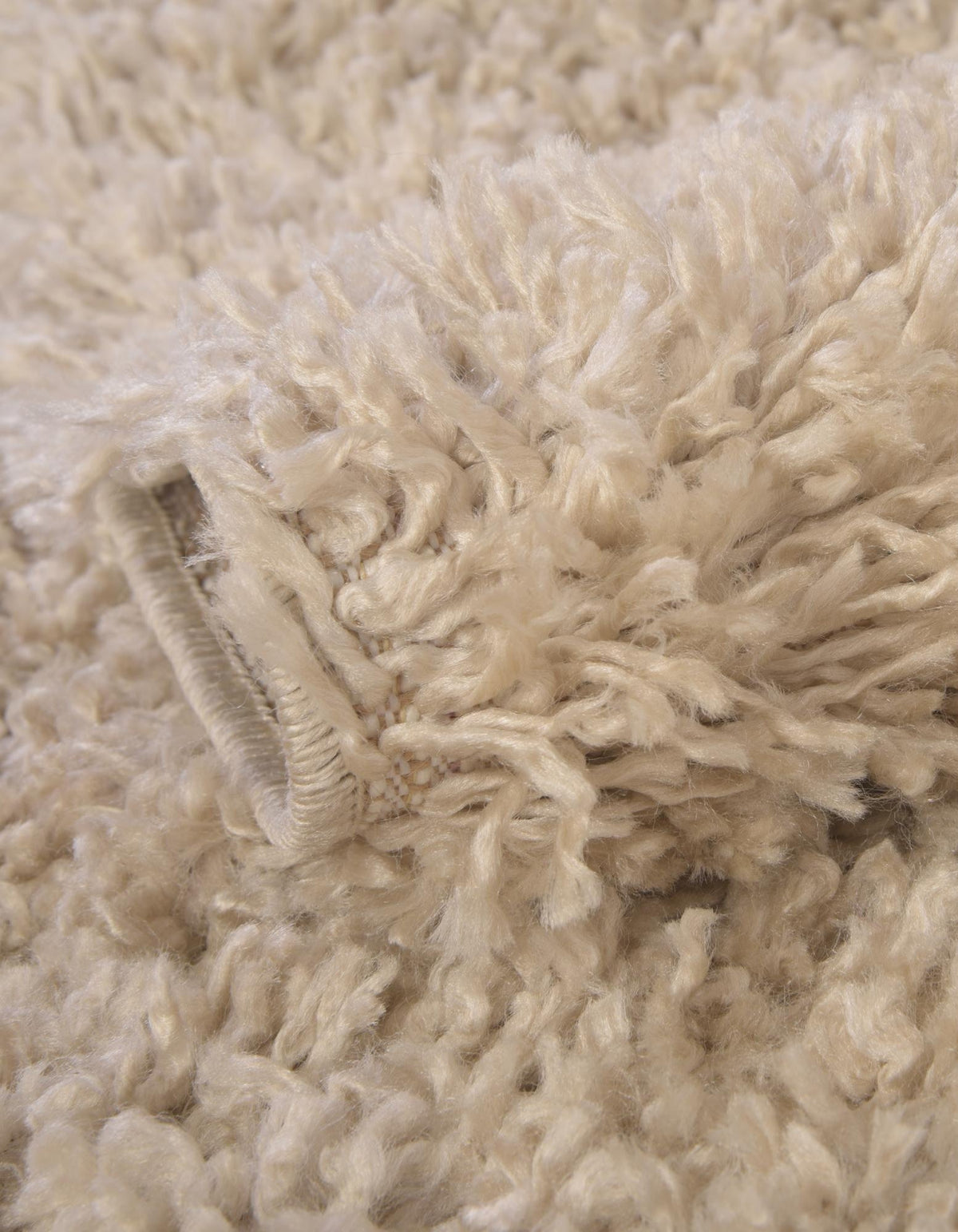 Rechteck Hochflorteppich Zermatt Shag in Beige von Hadorn™ - Lifestyle Image