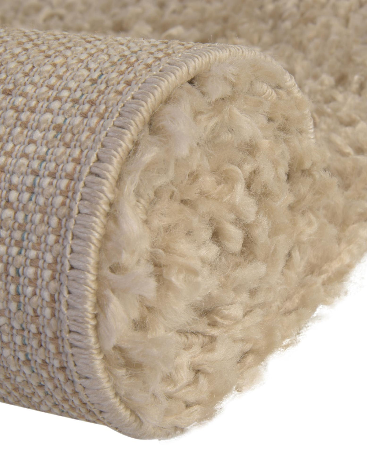 Rechteck Hochflorteppich Zermatt Shag in Beige von Hadorn™ - Lifestyle Image