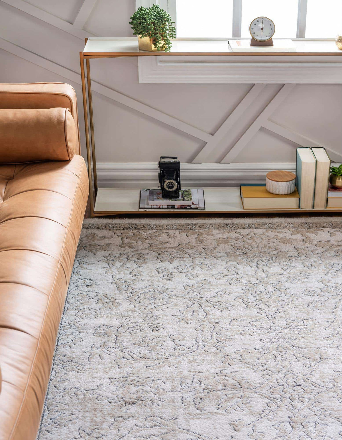 Rechteck Teppich Oregon in Beige von Hadorn™ - Lifestyle Image