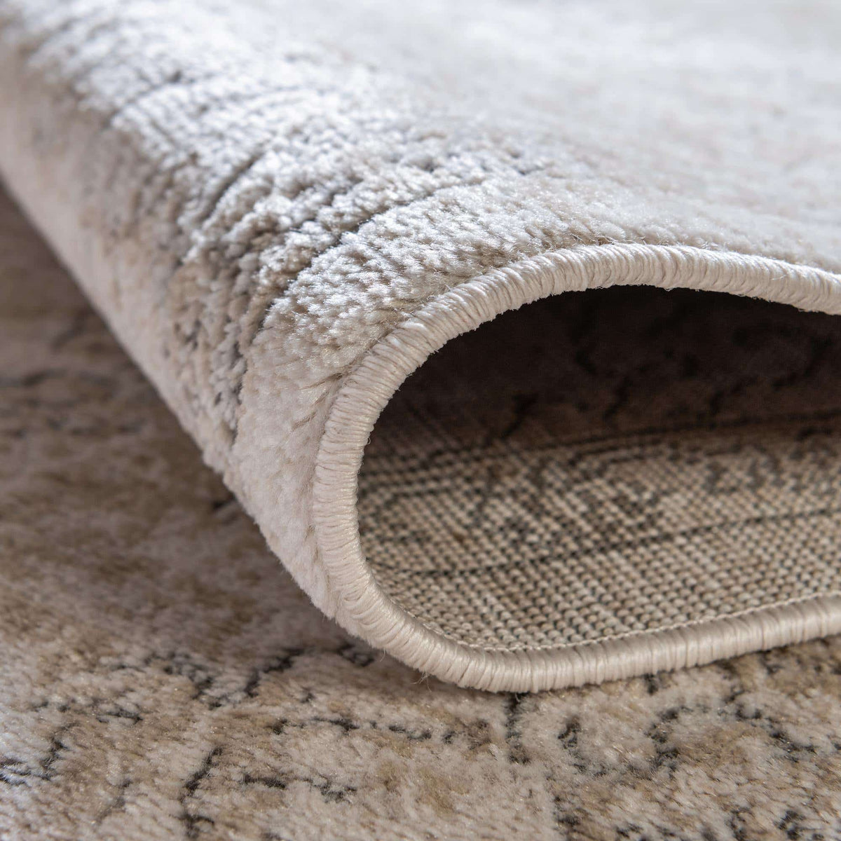 Rechteck Teppich Oregon in Beige von Hadorn™ - Lifestyle Image