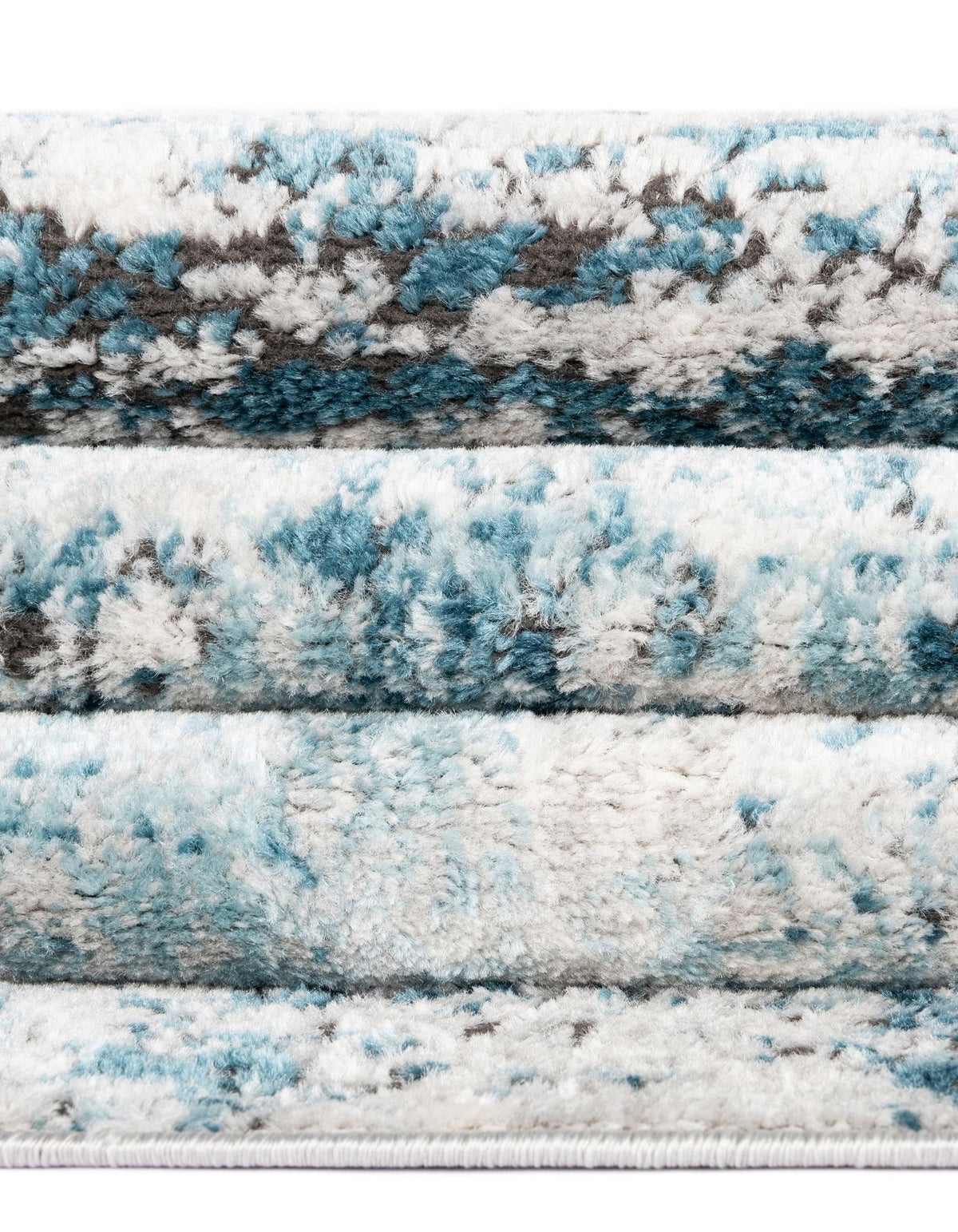 Rechteck Teppich Leipzig in Blau von Hadorn™ - Lifestyle Image
