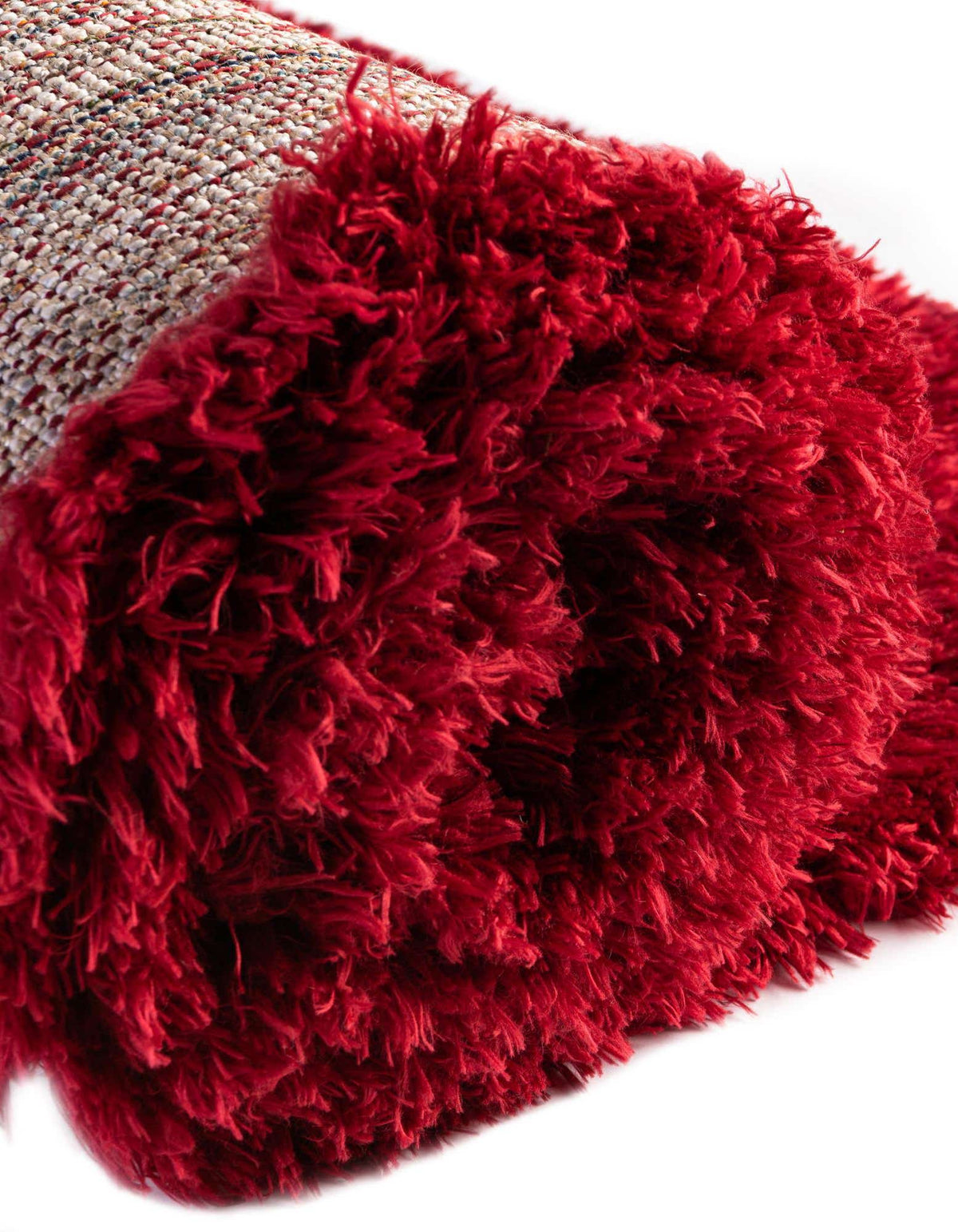 Rechteck Hochflorteppich Infinity Shag in Merlot von Hadorn™ - Lifestyle Image