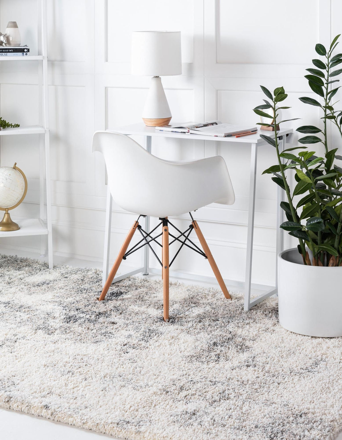 Rechteck Teppich Lachen Haze in Kieselgrau von Hadorn™ - Lifestyle Image