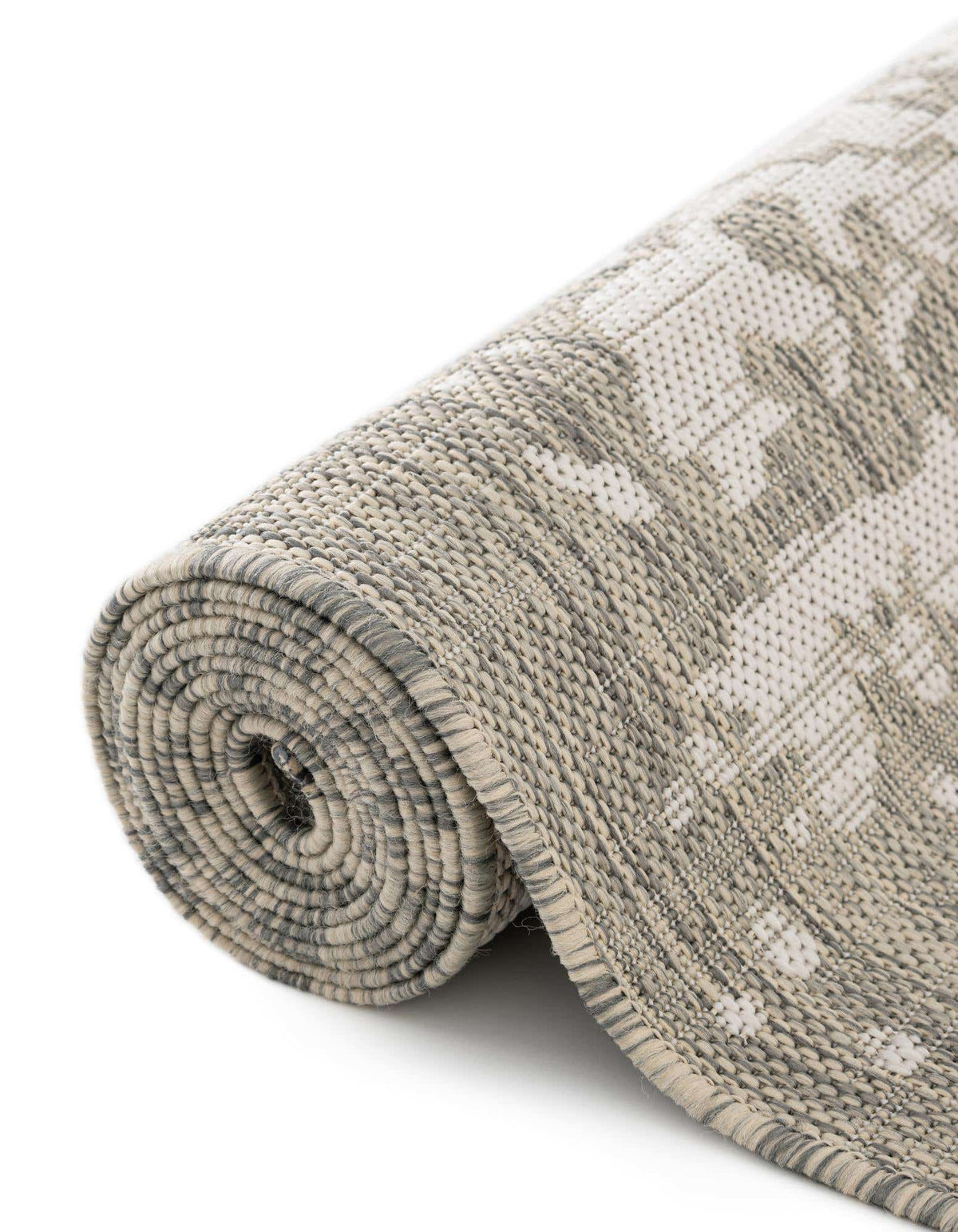 Rechteck Outdoor Teppich Jill Zarin Outdoor in Grau von Hadorn™ - Lifestyle Image