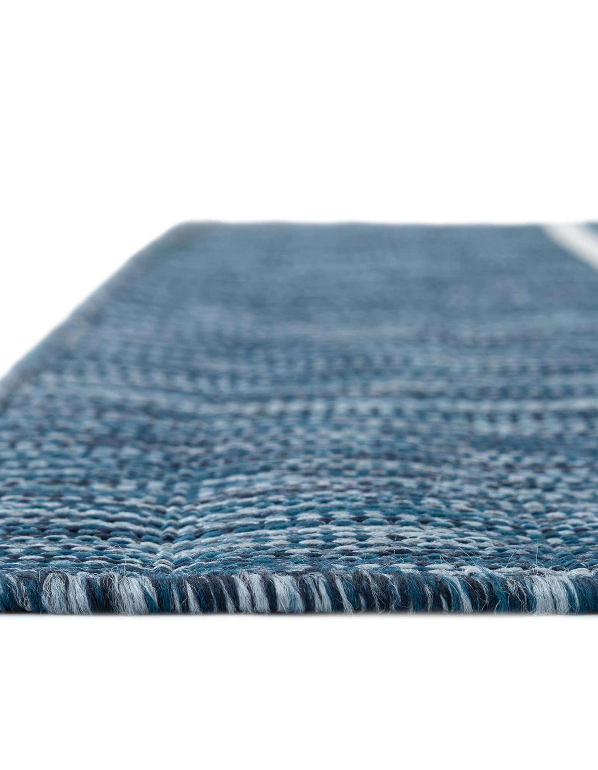 Rechteck Outdoor Teppich Tulum Outdoor in Blau von Hadorn™ - Lifestyle Image
