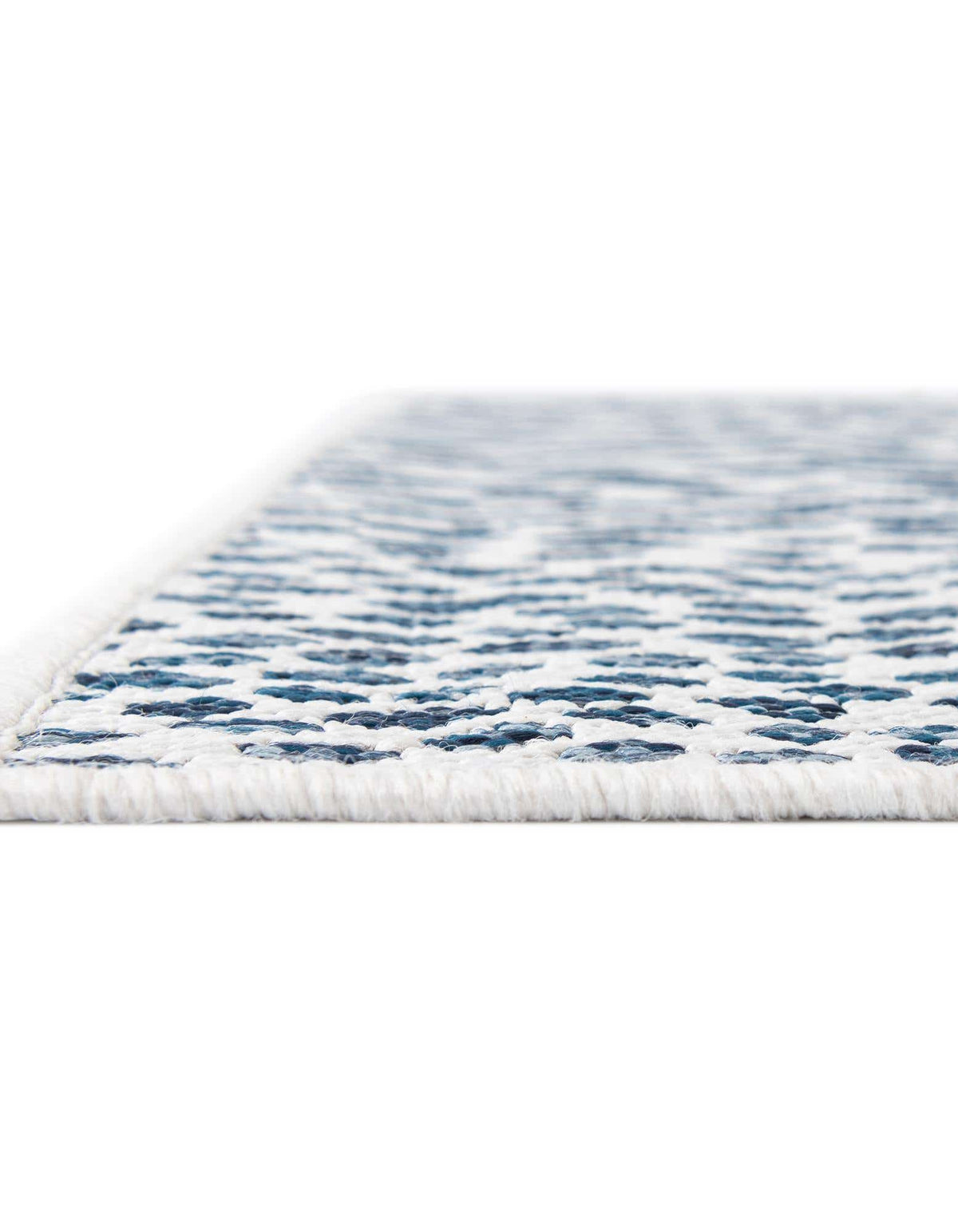 Rechteck Outdoor Teppich Tulum Outdoor in Blau von Hadorn™ - Lifestyle Image