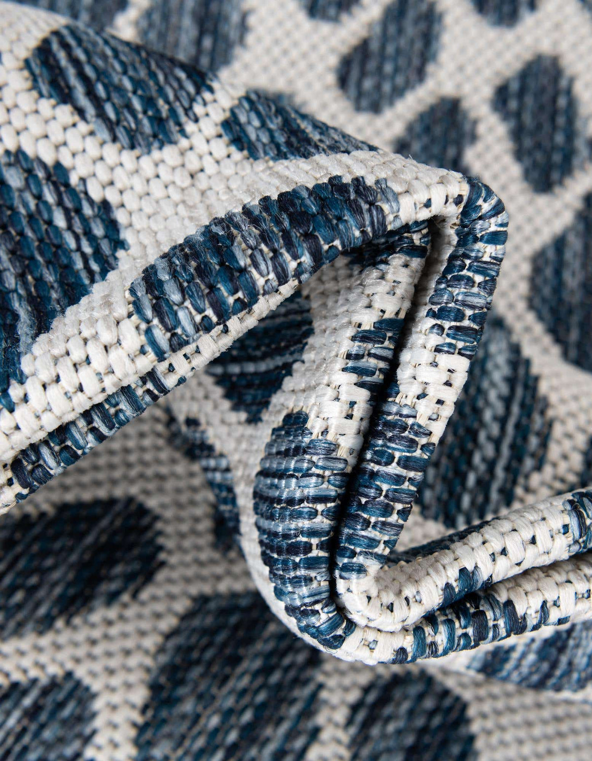 Läufer Outdoor Teppich Tulum Outdoor in Blau von Hadorn™ - Lifestyle Image