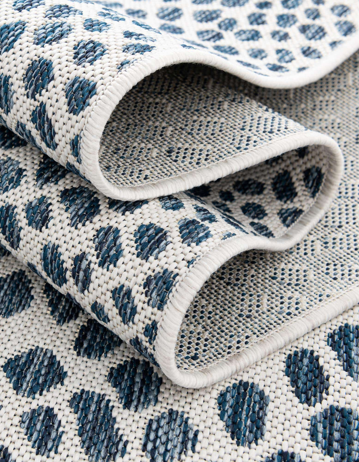 Läufer Outdoor Teppich Tulum Outdoor in Blau von Hadorn™ - Lifestyle Image