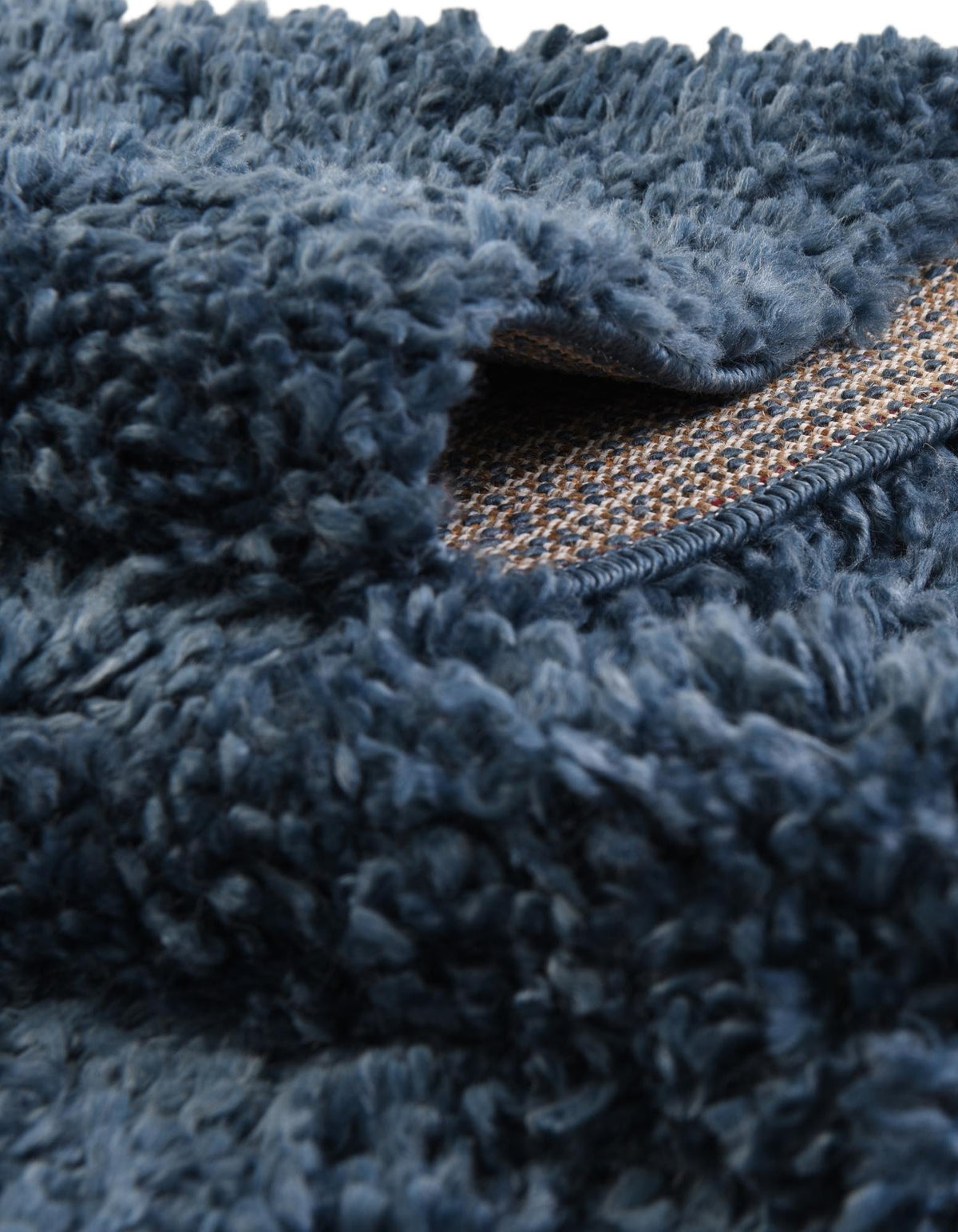 Rechteck Hochflorteppich Zermatt Shag in Blau von Hadorn™ - Lifestyle Image
