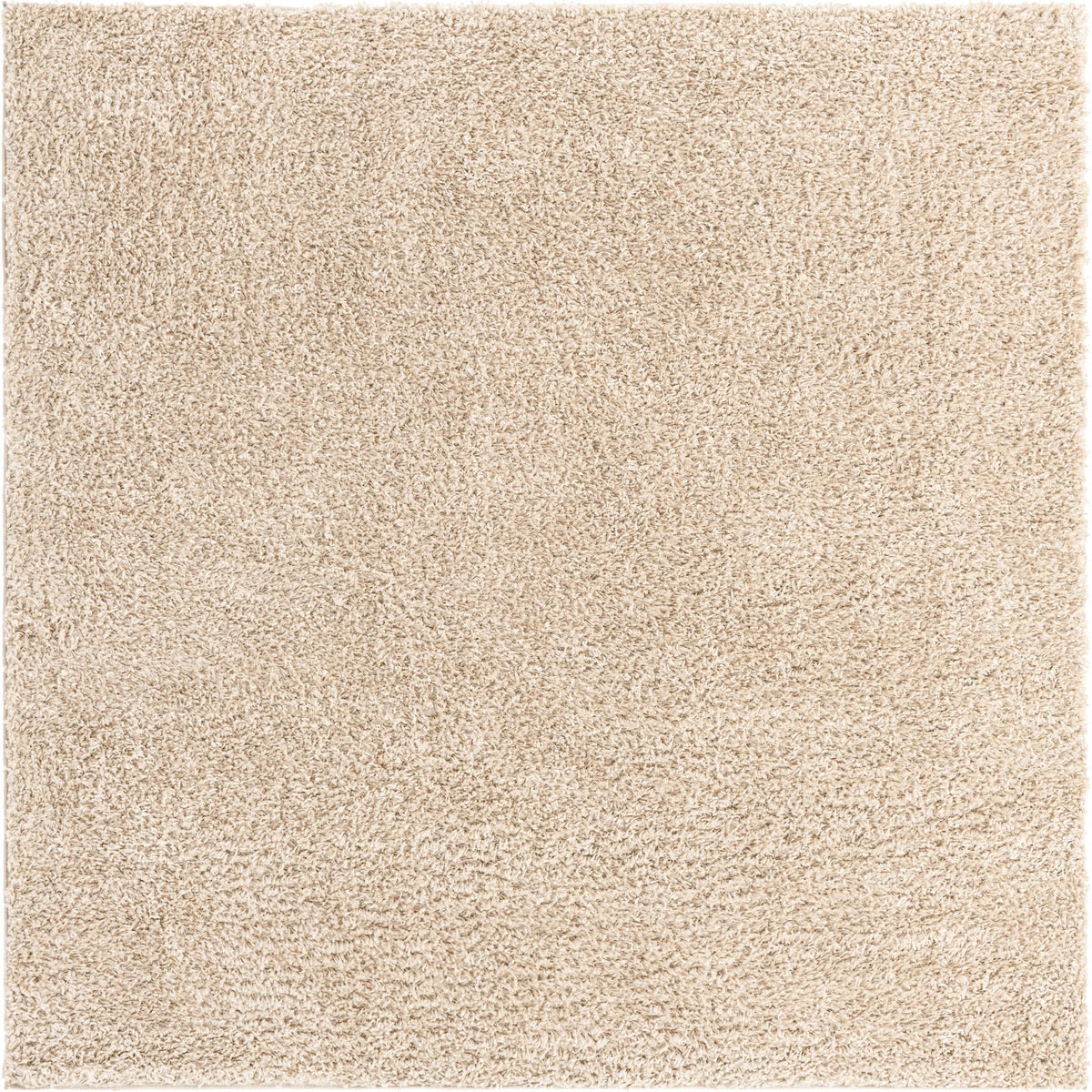 Quadratisch Hochflorteppich Zermatt Shag in Beige von Hadorn™ - Lifestyle Image