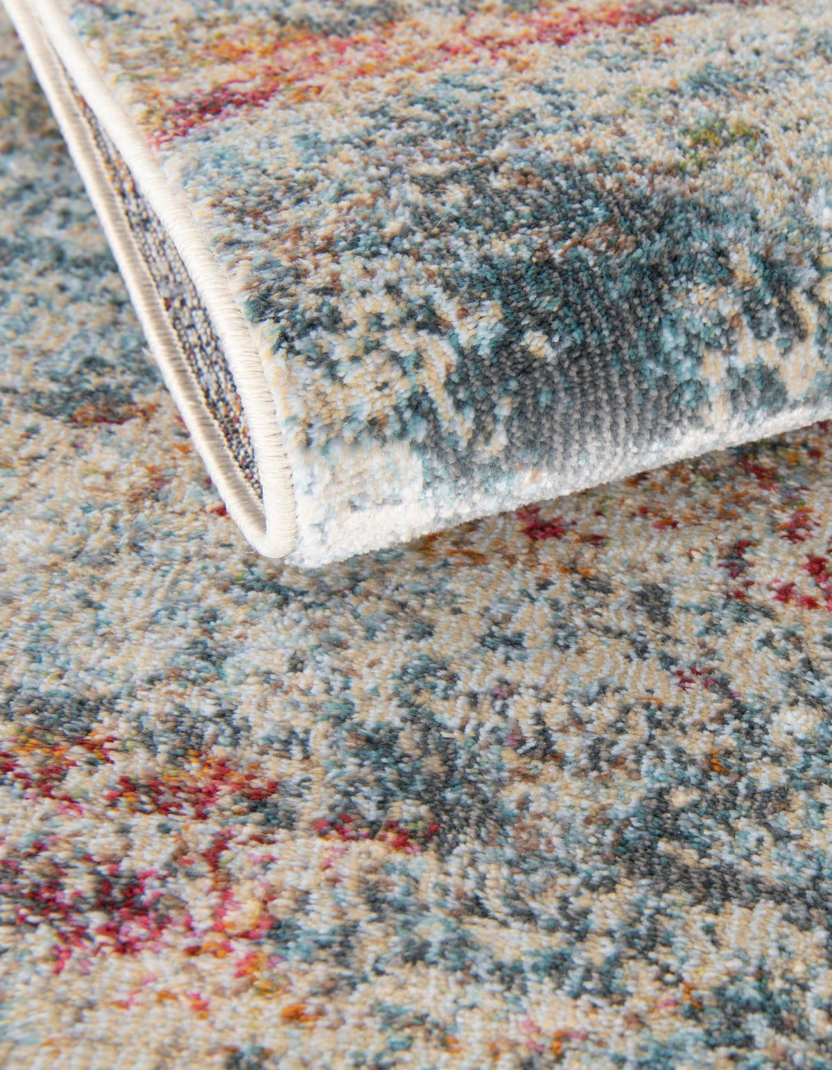 Quadratisch Teppich Havana in Creme von Hadorn™ - Lifestyle Image