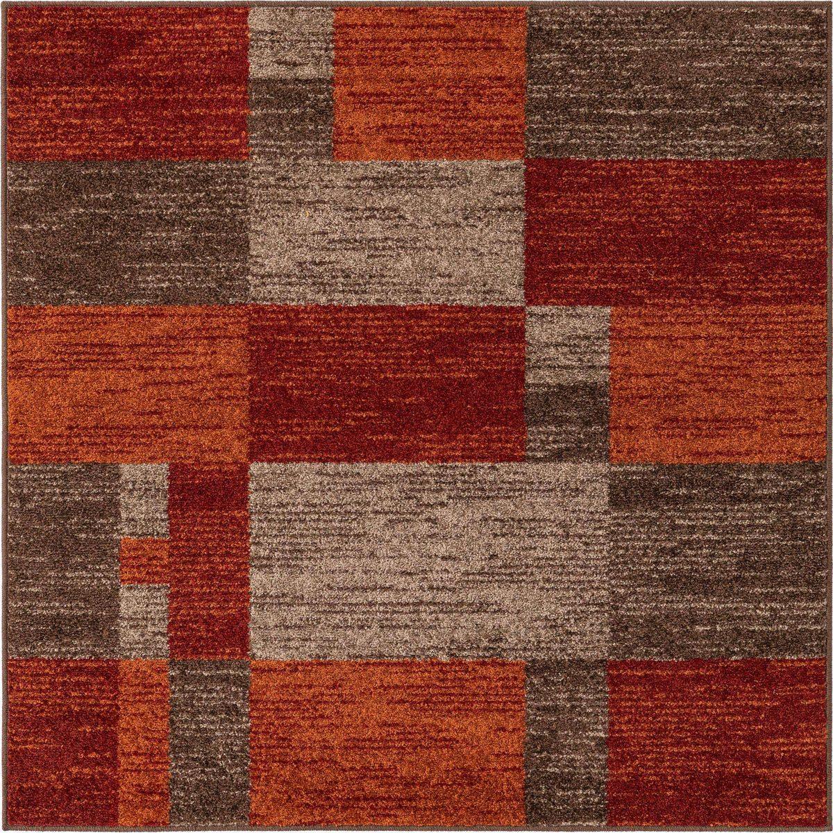 Quadratisch Teppich Harvest in Mehrfarbig von Hadorn™ - Lifestyle Image