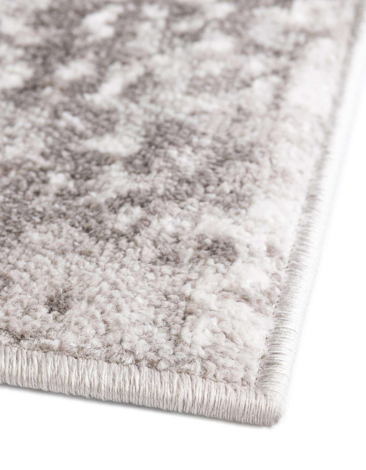 Quadratisch Teppich Aurora in Steingrau von Hadorn™ - Lifestyle Image