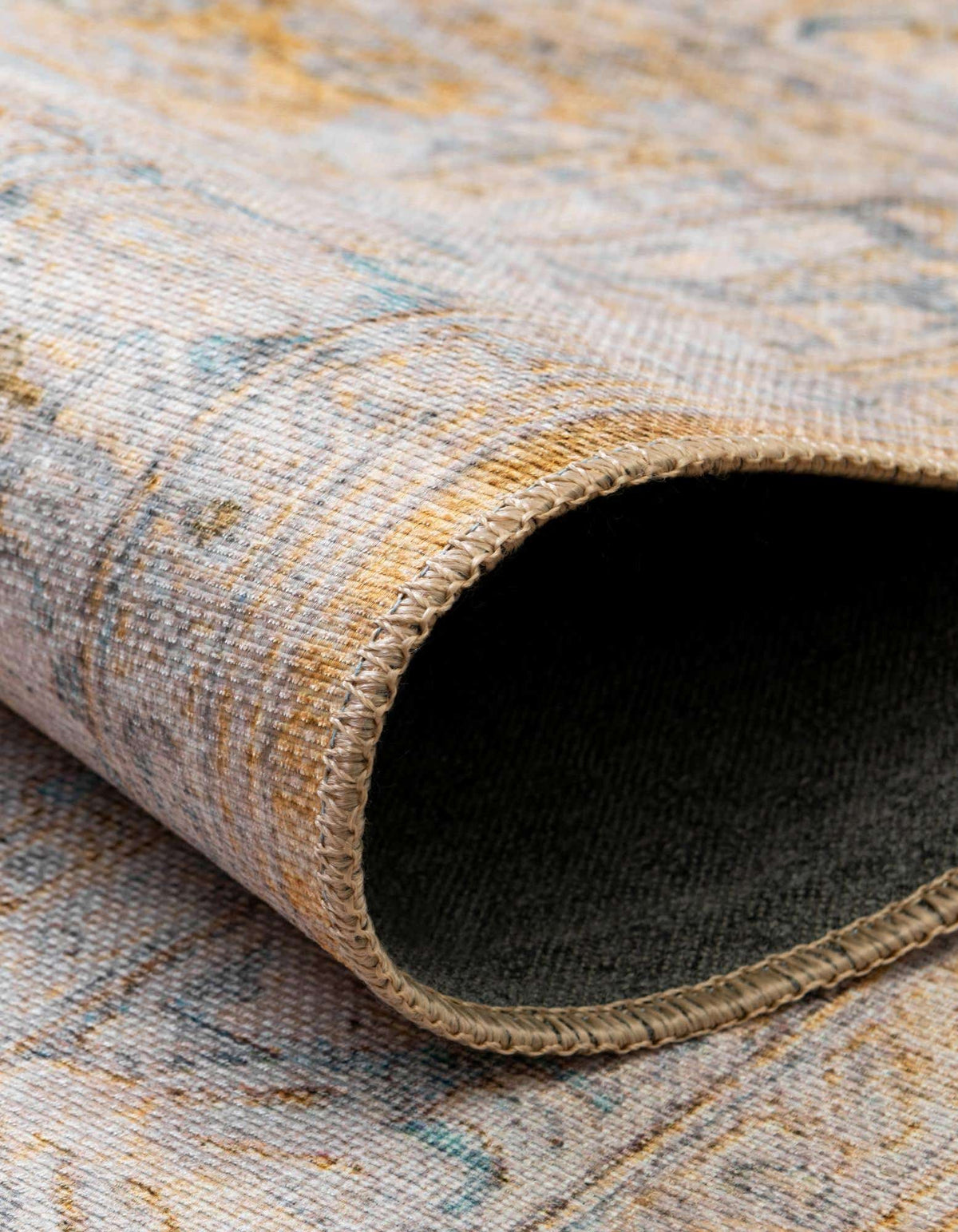 Rechteck Teppich Timeless in Gelb von Hadorn™ - Lifestyle Image