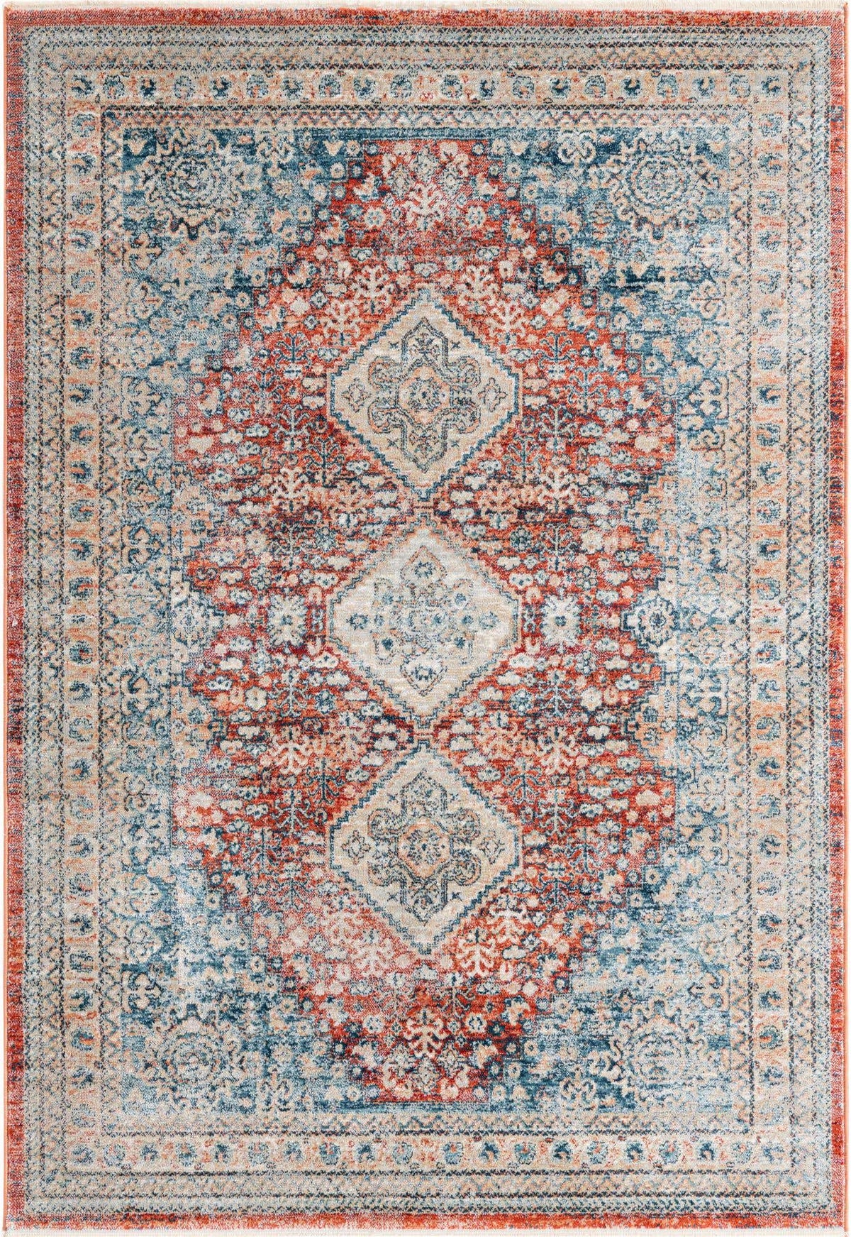 Rechteck Teppich Newport in Rot von Hadorn™ - Lifestyle Image