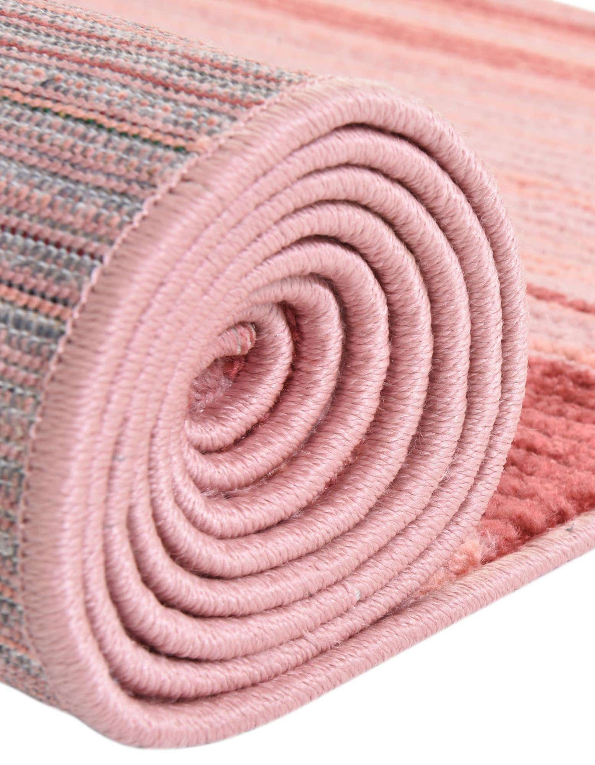 Quadratisch Teppich Gemstone in Rosa von Hadorn™ - Lifestyle Image