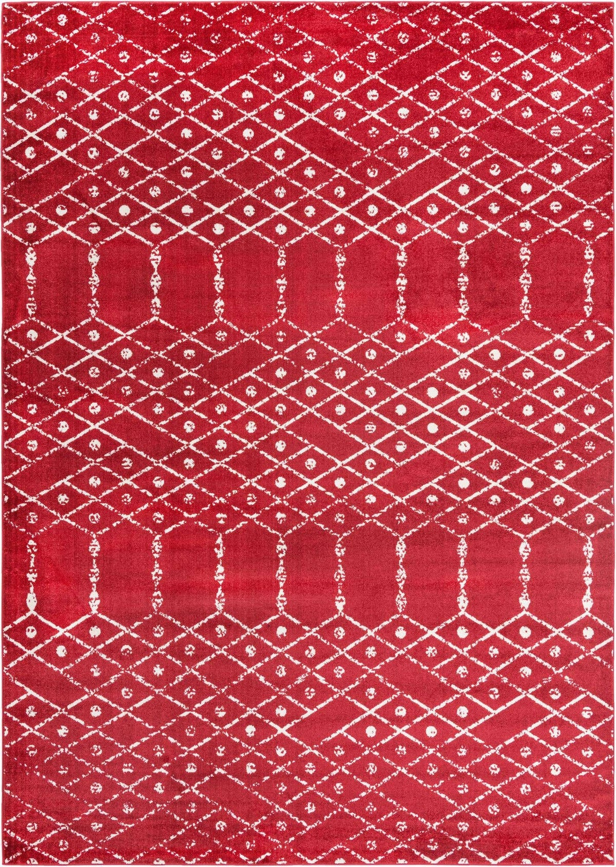 Rechteck Teppich Paxon Trellis in Himbeerrosa von Hadorn™ - Lifestyle Image