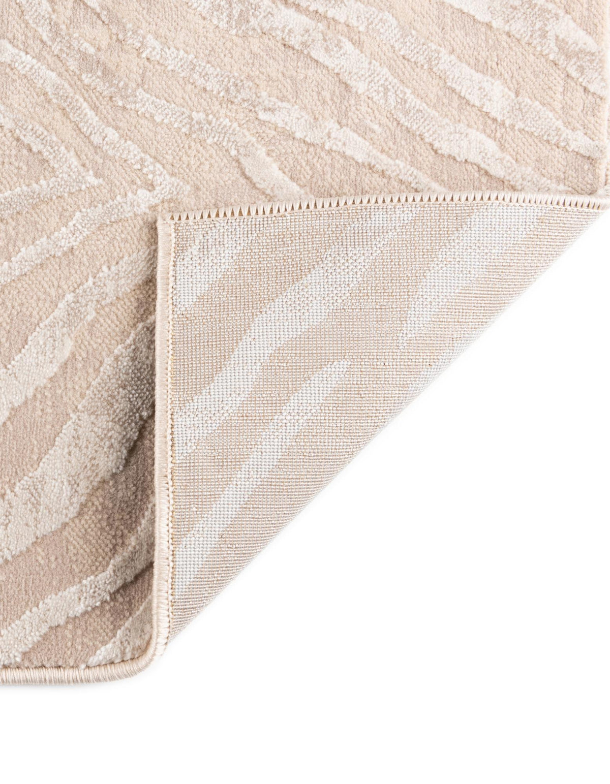Rechteck Teppich Finsbury in Elfenbeinbeige von Hadorn™ - Lifestyle Image