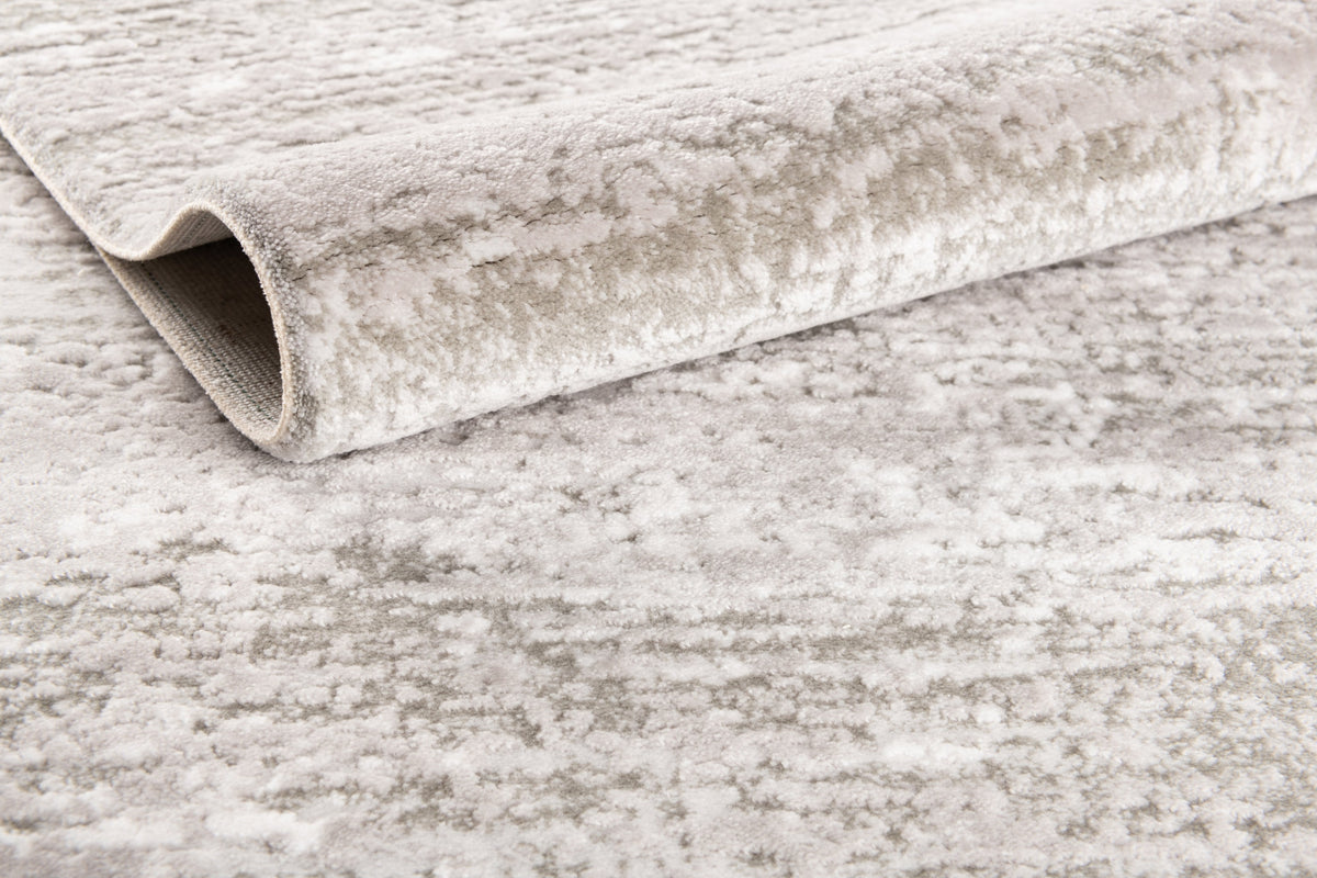 Rund Teppich Davos Deep in Grau von Hadorn™ - Lifestyle Image