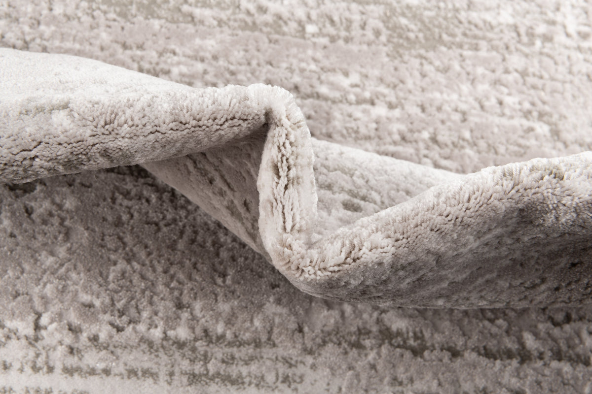 Rund Teppich Davos Deep in Grau von Hadorn™ - Lifestyle Image
