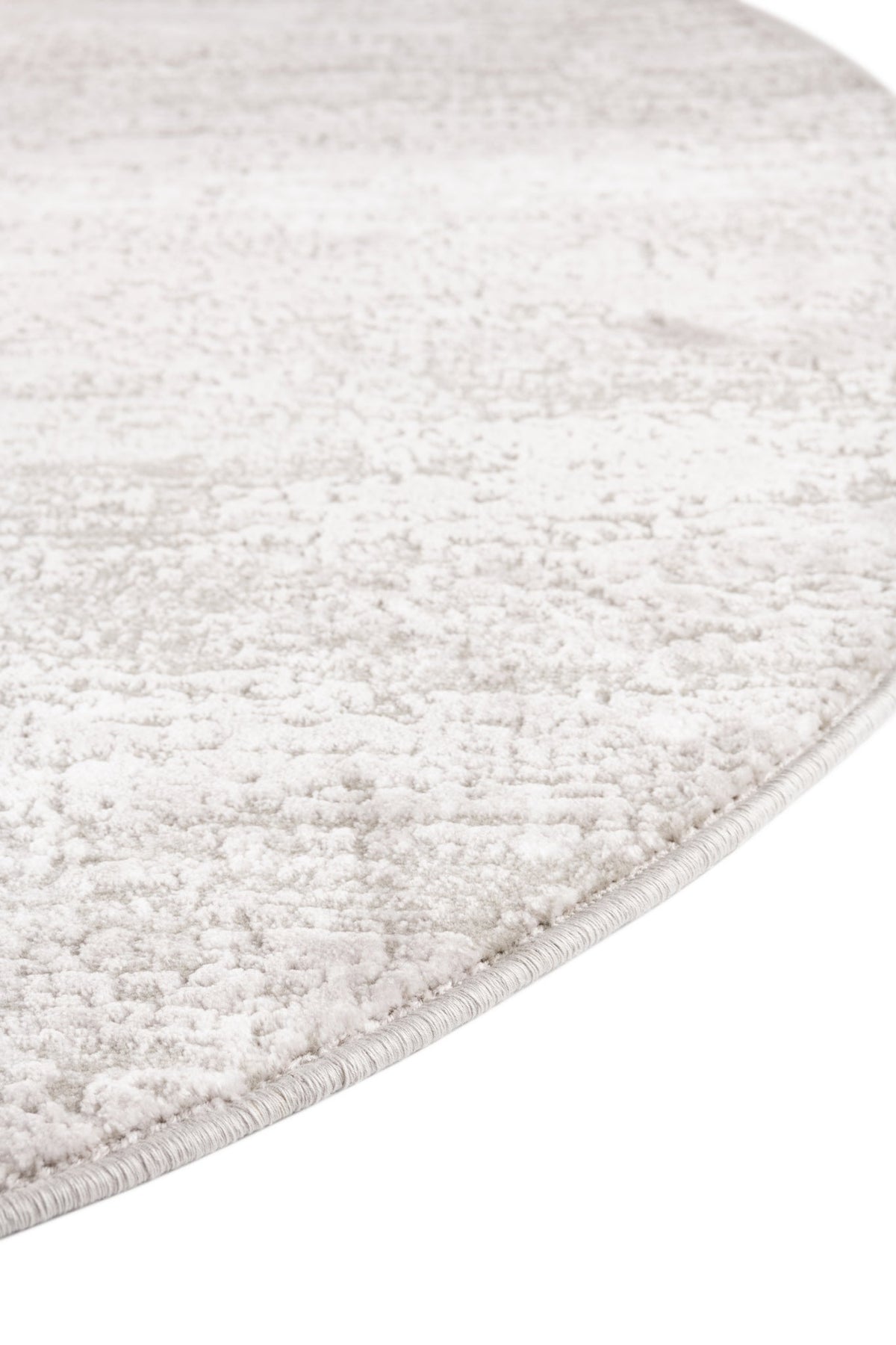 Rund Teppich Davos Deep in Grau von Hadorn™ - Lifestyle Image