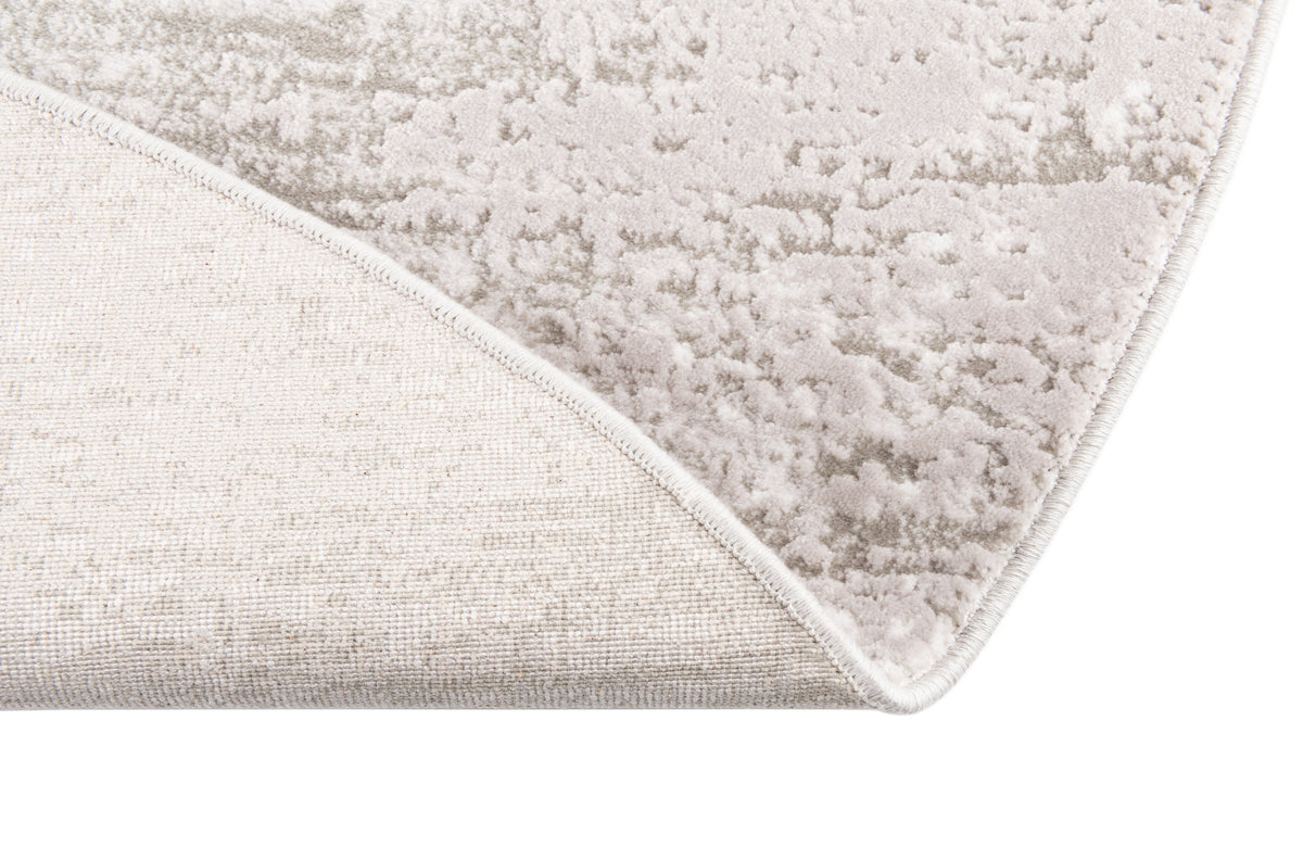 Rund Teppich Davos Deep in Grau von Hadorn™ - Lifestyle Image