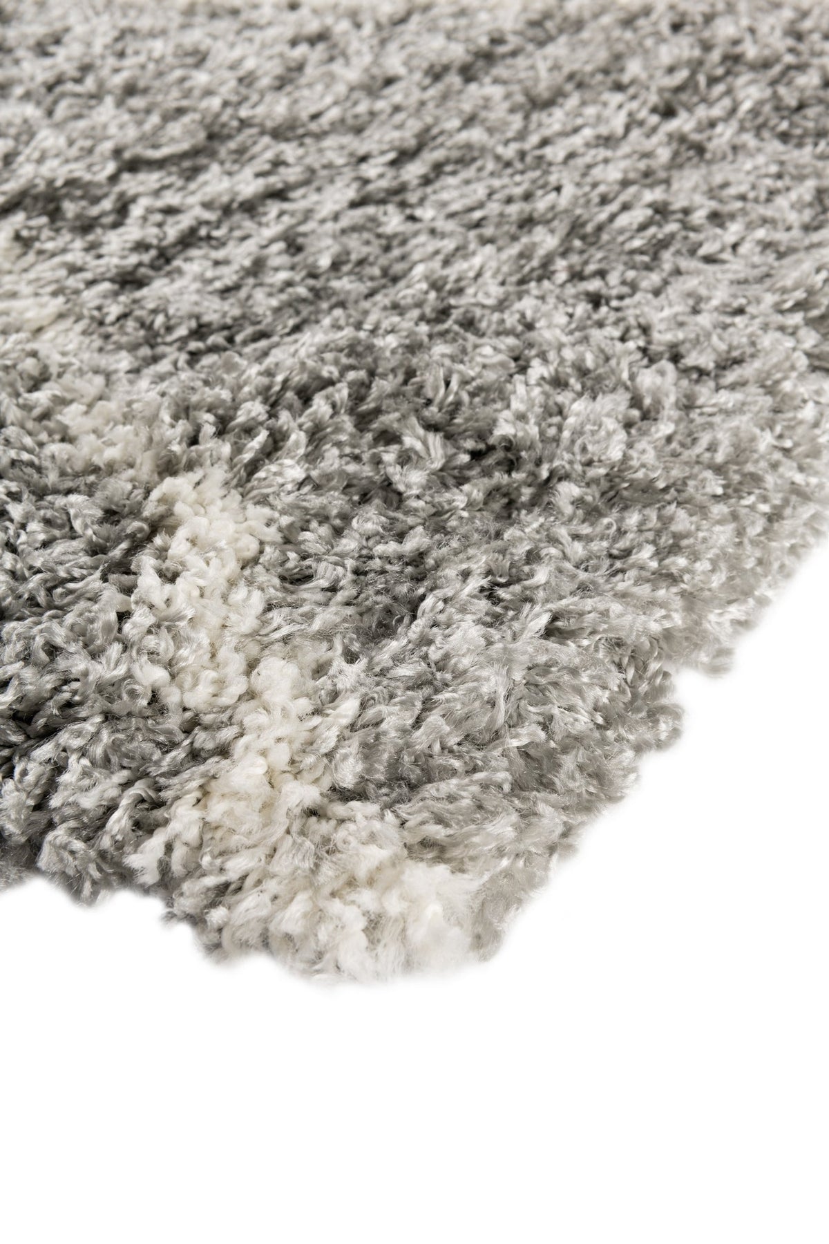 Quadratisch Teppich Lachen Fence in Wolkengrau von Hadorn™ - Lifestyle Image