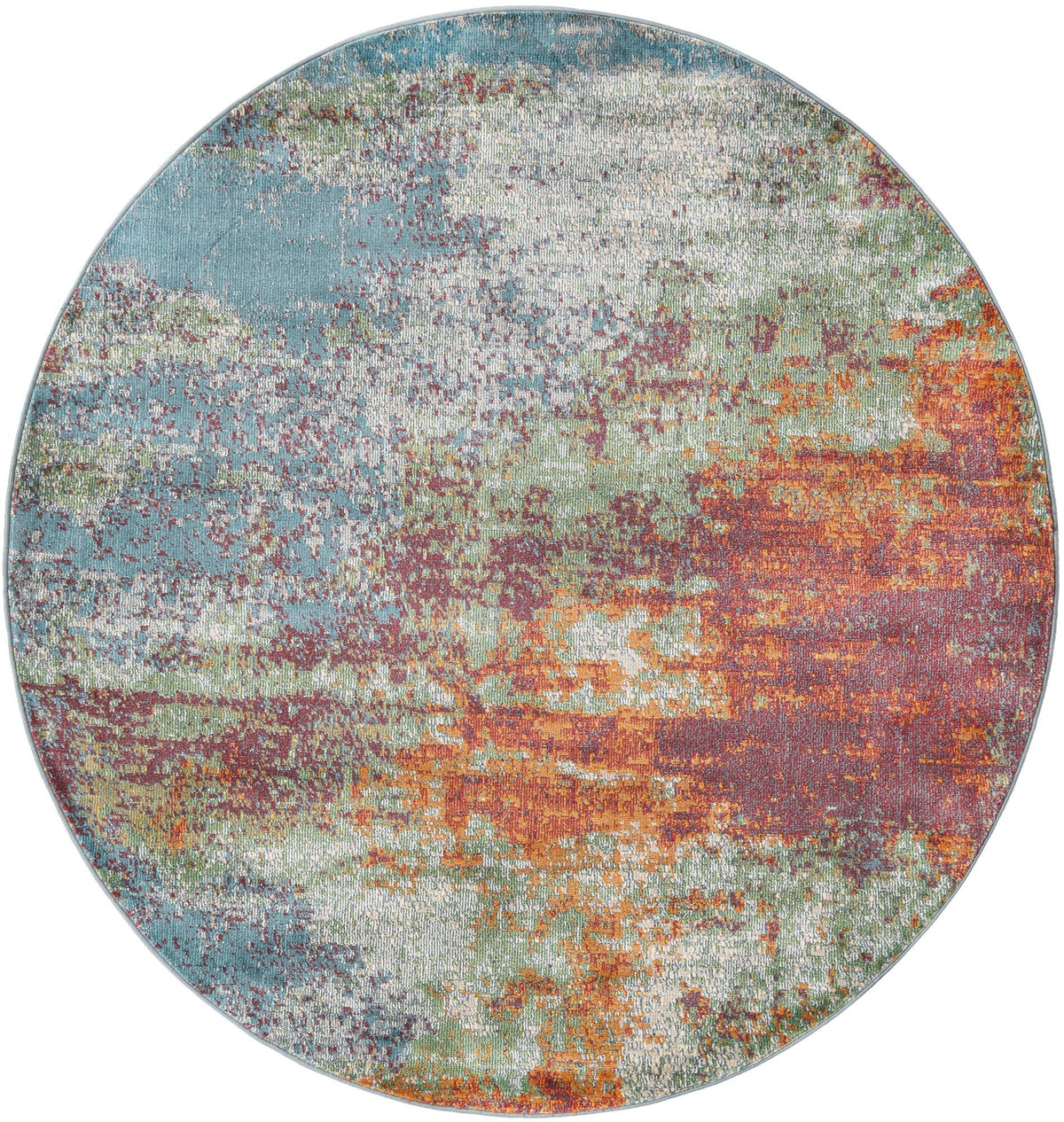 Rund Teppich Paragon in Mehrfarbig von Hadorn™ - Lifestyle Image