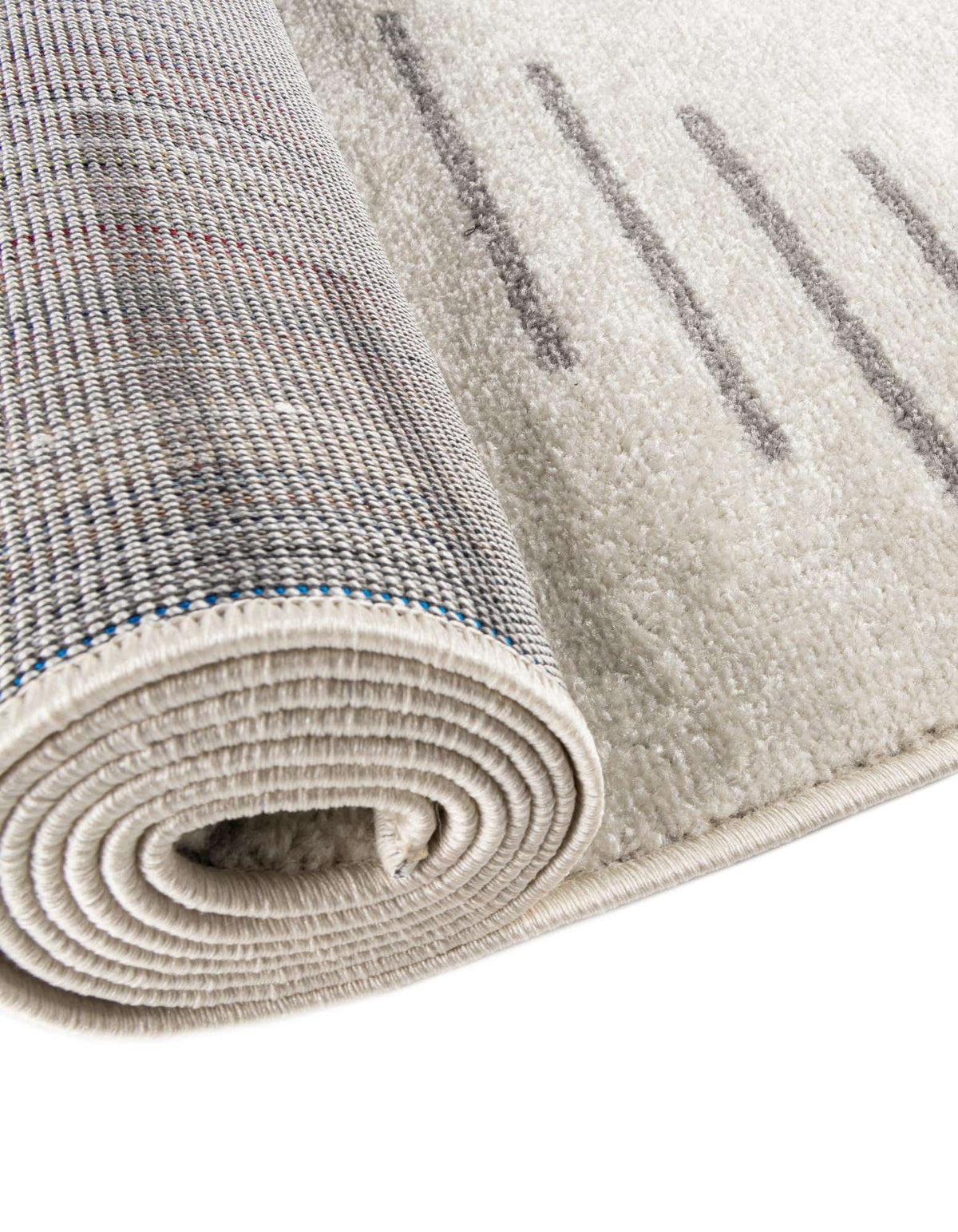 Rechteck Teppich Kai in Elfenbein und Grau von Hadorn™ - Lifestyle Image