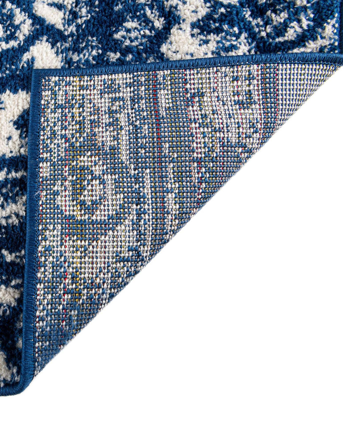 Rechteck Teppich Lennon in Marineblau von Hadorn™ - Lifestyle Image