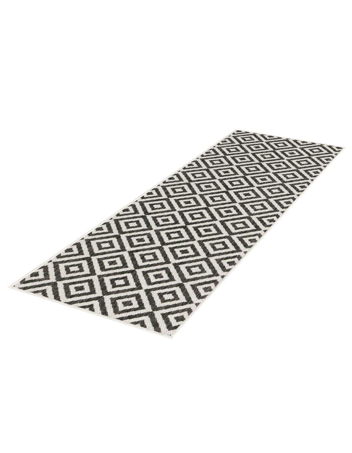 Läufer Outdoor Teppich Tulum Outdoor in Anthrazit von Hadorn™ - Lifestyle Image