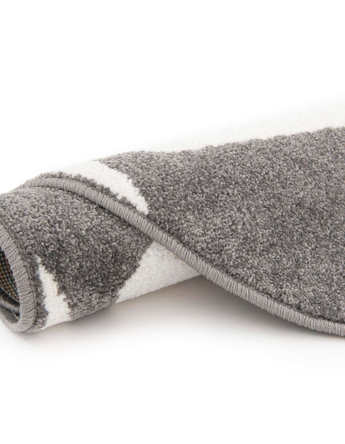 Rund Teppich Whimsy Kids in Schwarz und Weiss von Hadorn™ - Lifestyle Image