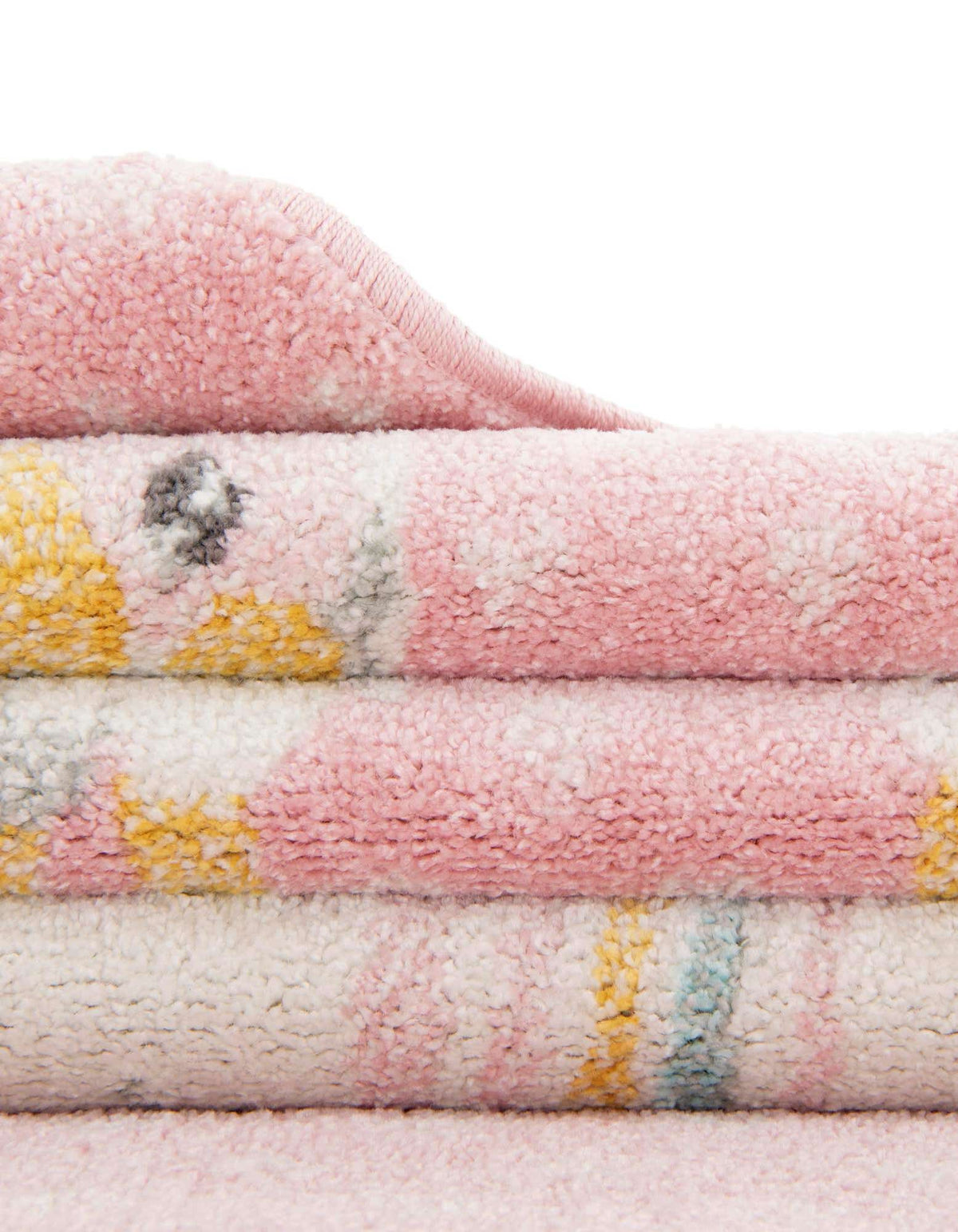 Rund Teppich Whimsy Kids in Rosa von Hadorn™ - Lifestyle Image