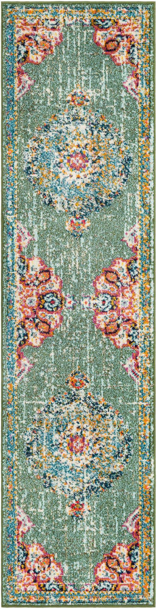 Läufer Teppich Carrington in Grün von Hadorn™ - Lifestyle Image