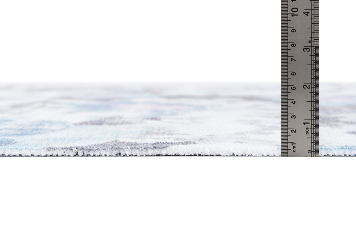 Läufer Teppich Kriens Blossom in Grau von Hadorn™ - Lifestyle Image