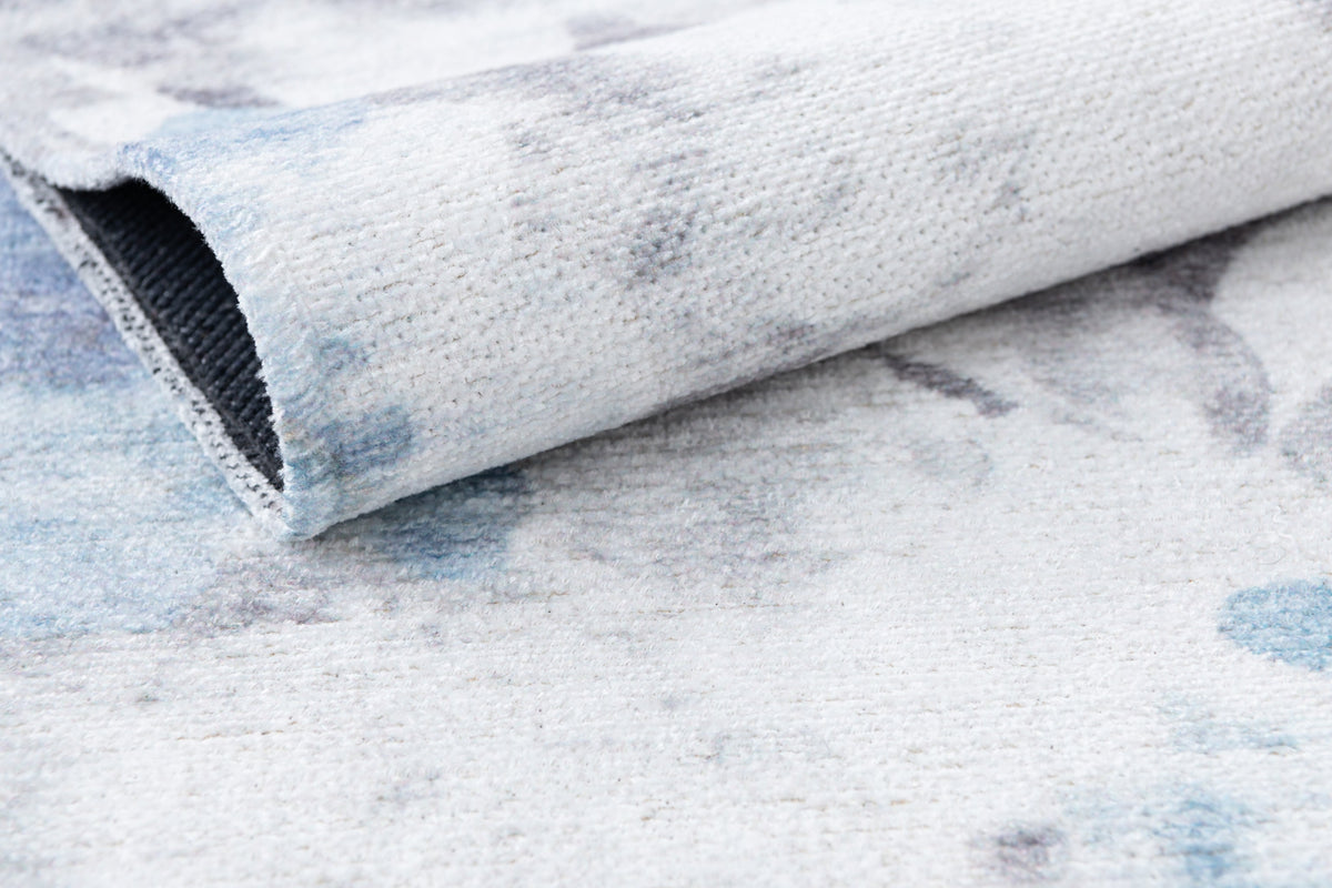 Läufer Teppich Kriens Blossom in Grau von Hadorn™ - Lifestyle Image