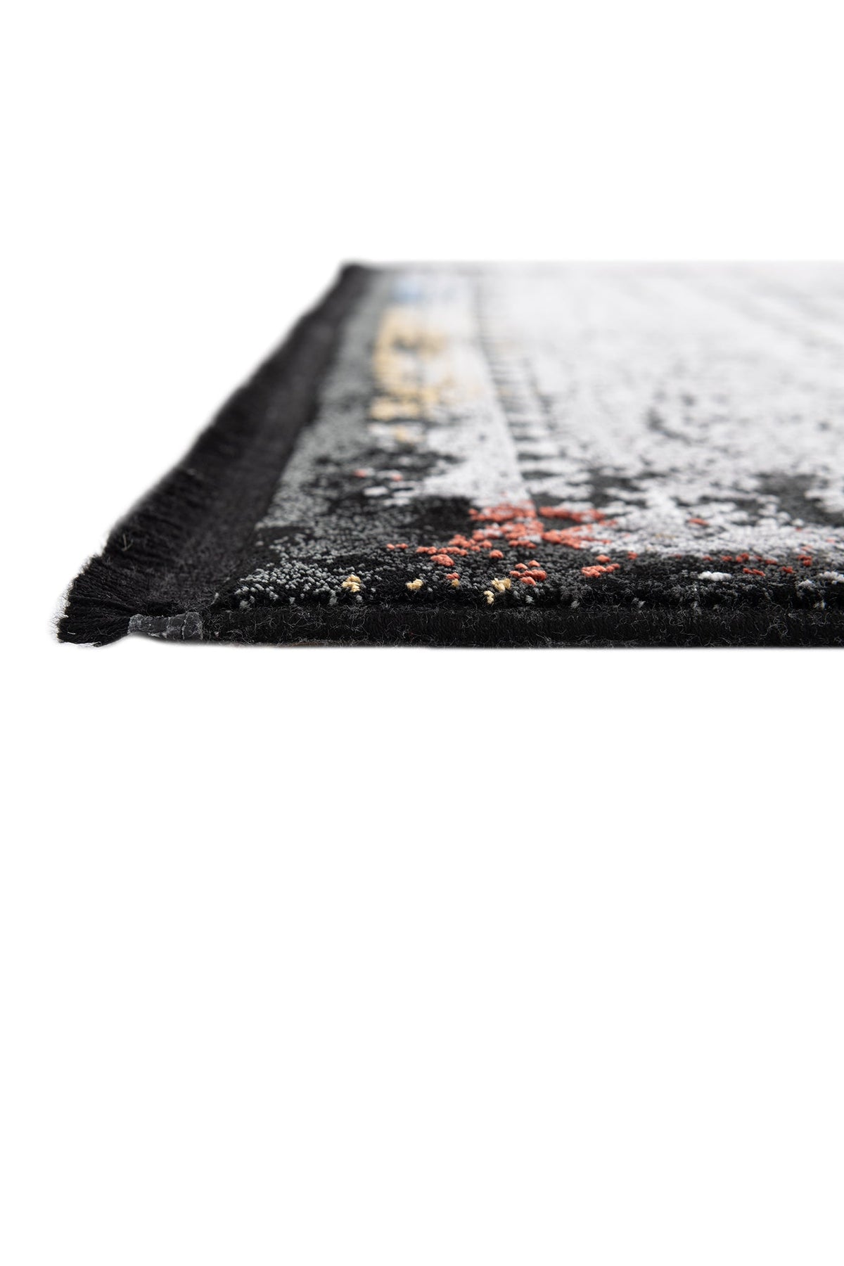 Rechteck Luxus Teppich Bad Ragaz in Grau von Hadorn™ - Lifestyle Image