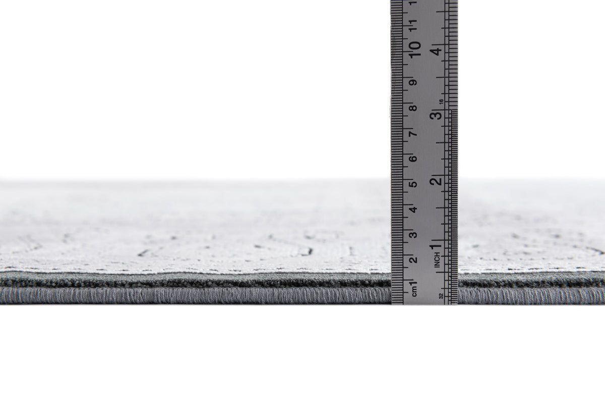 Läufer Luxus Teppich Bad Ragaz in Grau von Hadorn™ - Lifestyle Image