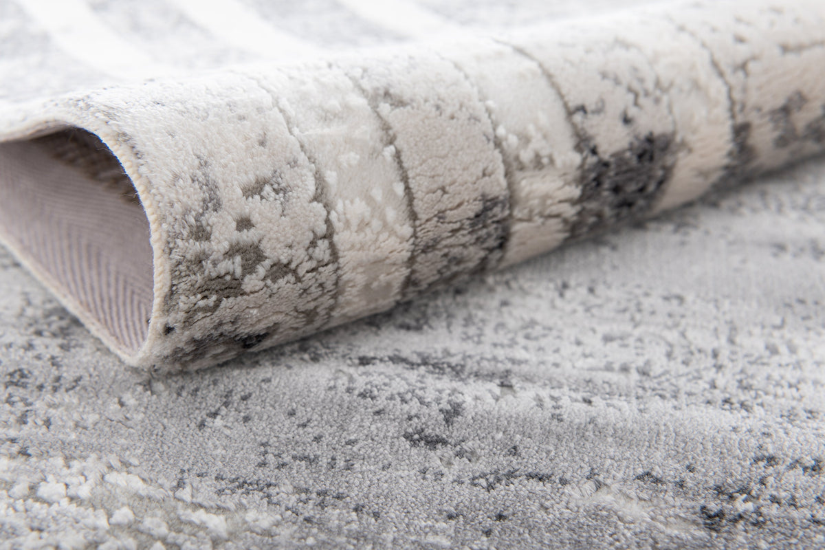Rechteck Luxus Teppich Montreux in Grau von Hadorn™ - Lifestyle Image