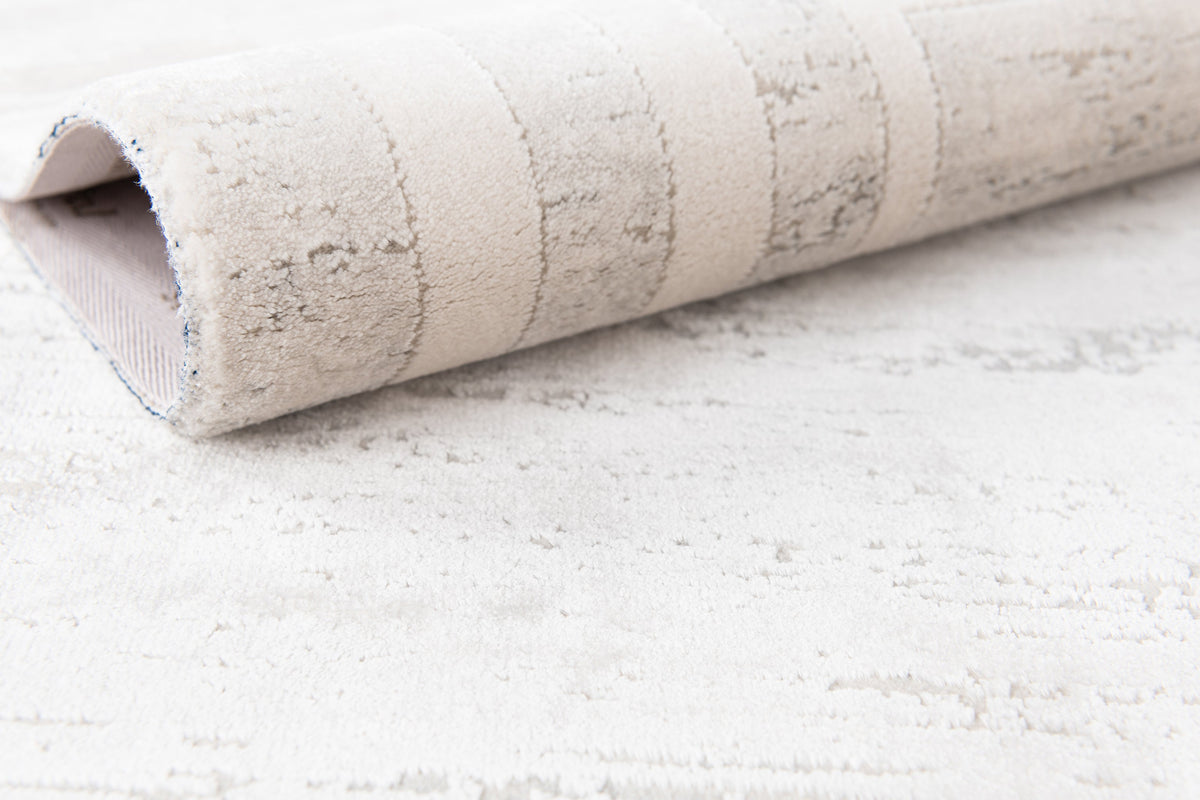 Rechteck Luxus Teppich Montreux in Grau von Hadorn™ - Lifestyle Image