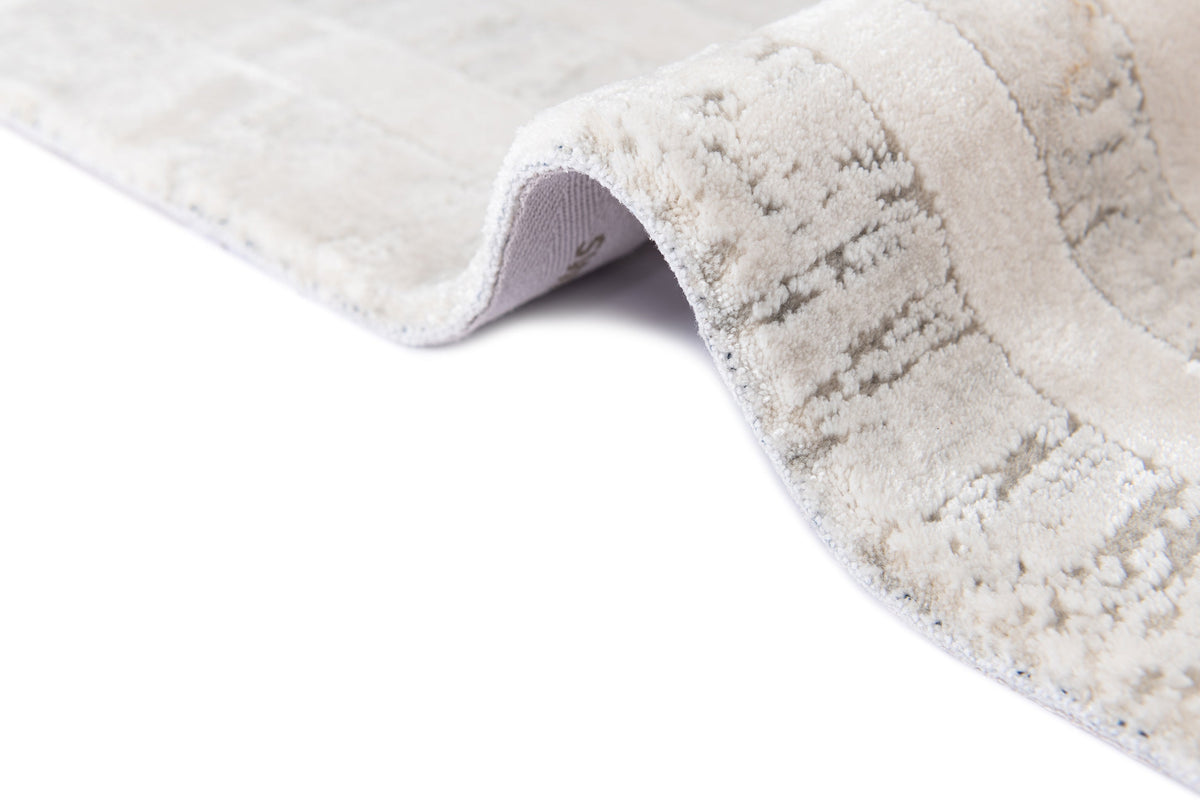 Rechteck Luxus Teppich Montreux in Grau von Hadorn™ - Lifestyle Image