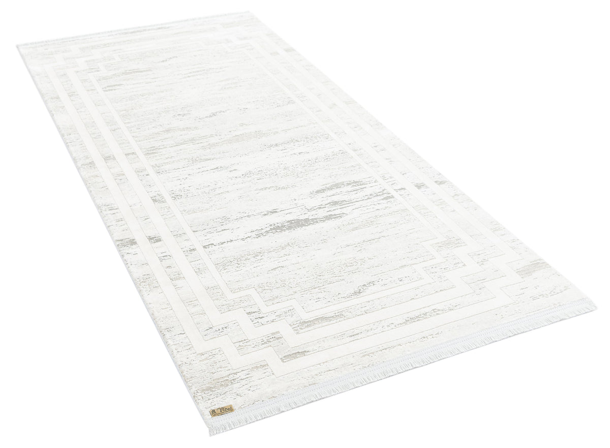 Rechteck Luxus Teppich Montreux in Grau von Hadorn™ - Lifestyle Image