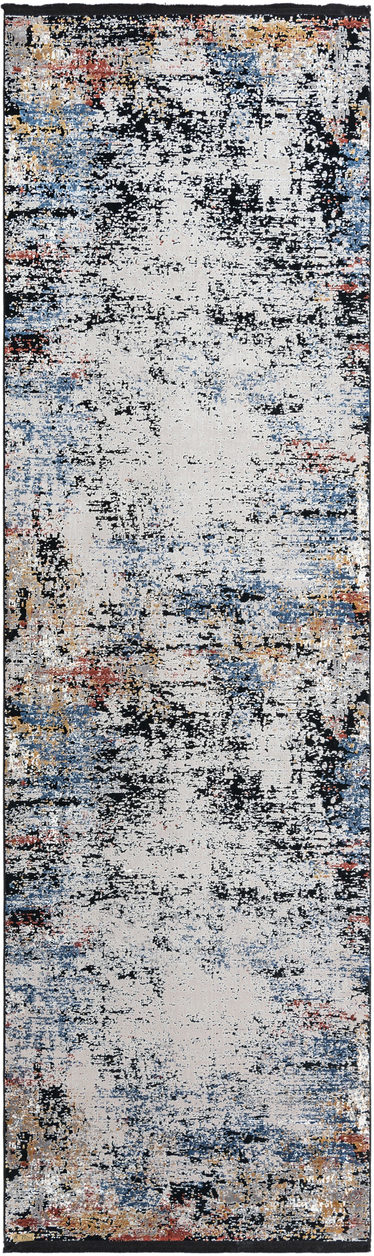 Läufer Luxus Teppich Bad Ragaz in Schwarz von Hadorn™ - Lifestyle Image