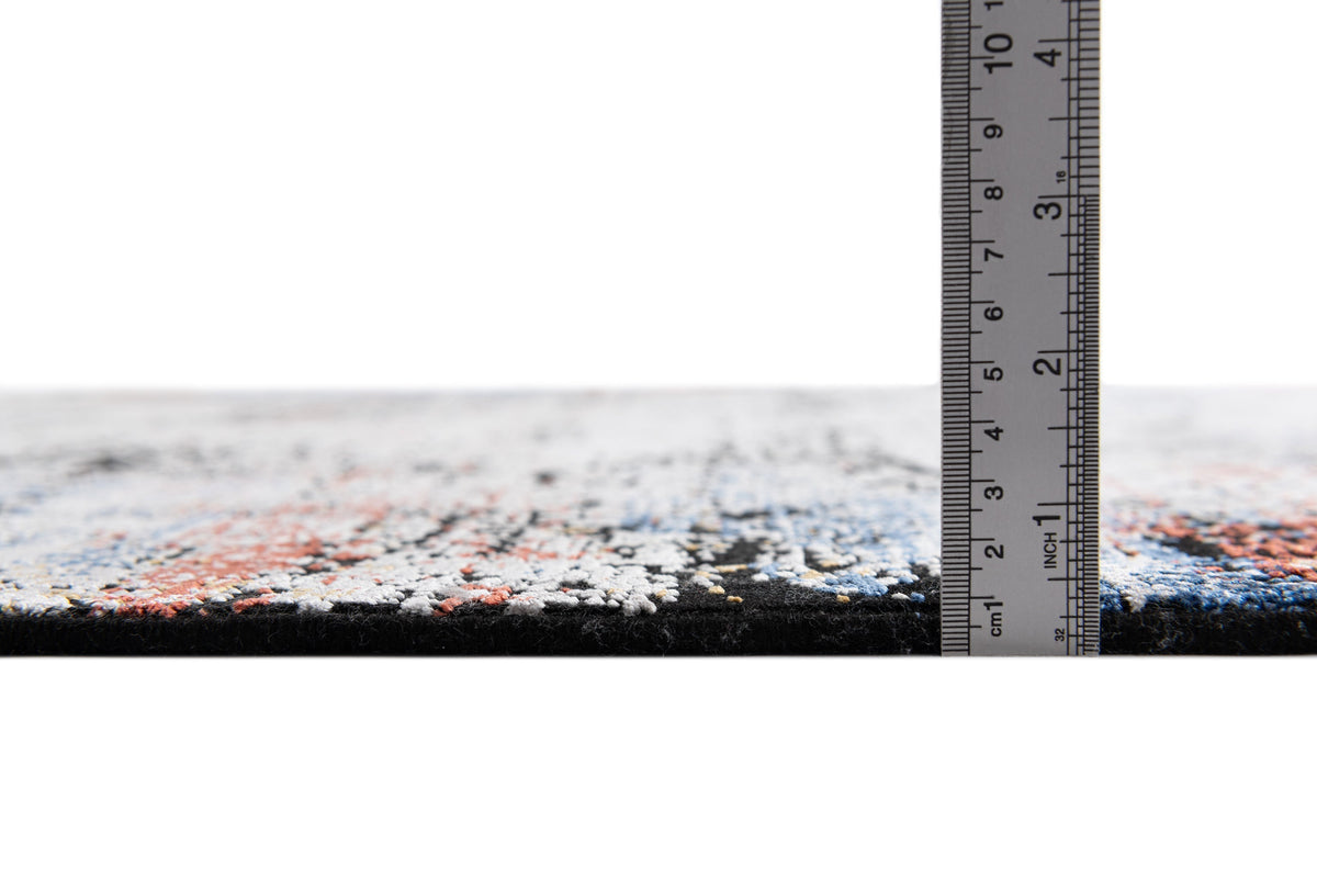 Läufer Luxus Teppich Bad Ragaz in Schwarz von Hadorn™ - Lifestyle Image