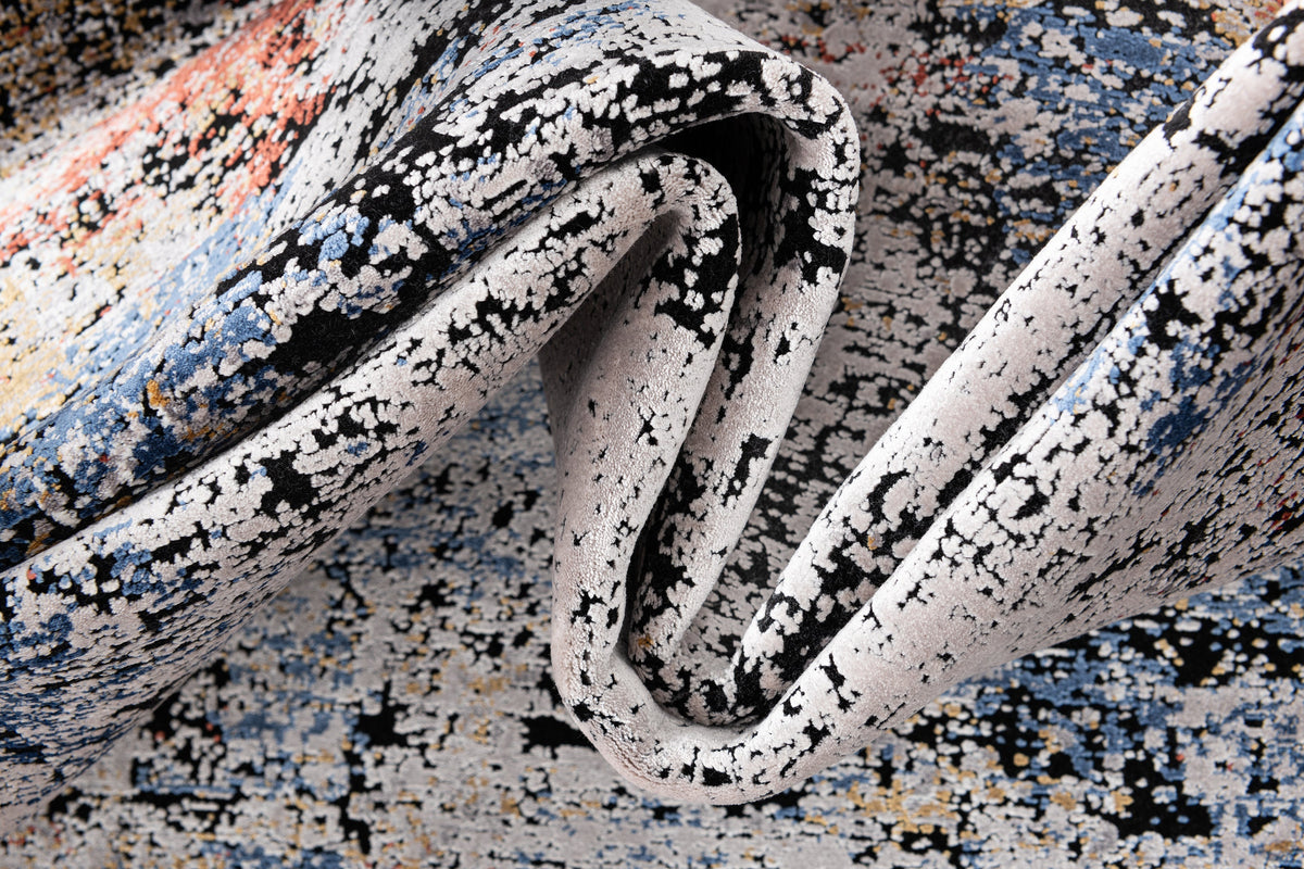 Läufer Luxus Teppich Bad Ragaz in Schwarz von Hadorn™ - Lifestyle Image