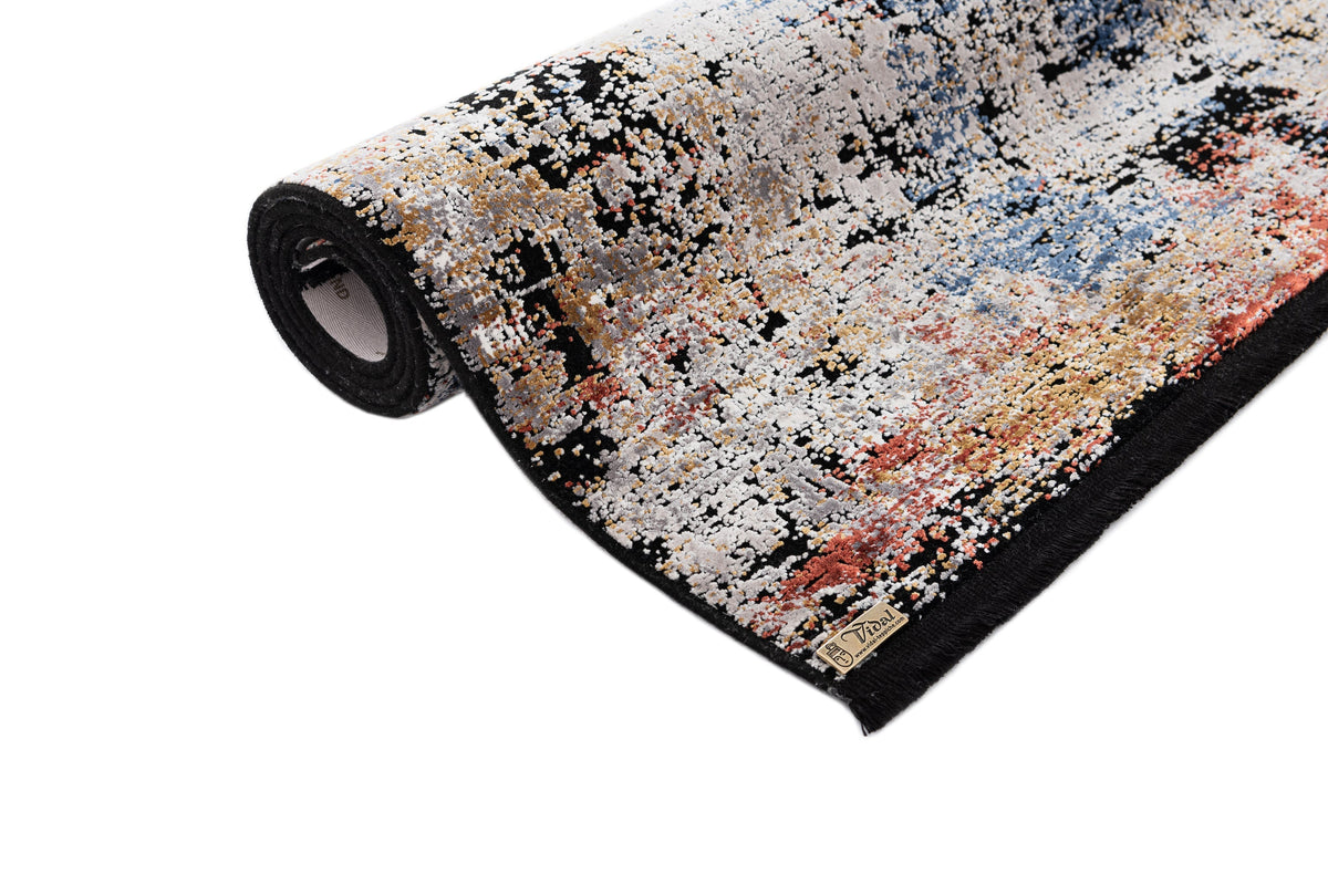 Läufer Luxus Teppich Bad Ragaz in Schwarz von Hadorn™ - Lifestyle Image