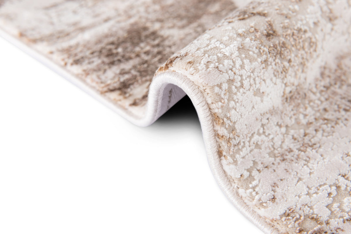 Rechteck Luxus Teppich Sion in Creme von Hadorn™ - Lifestyle Image