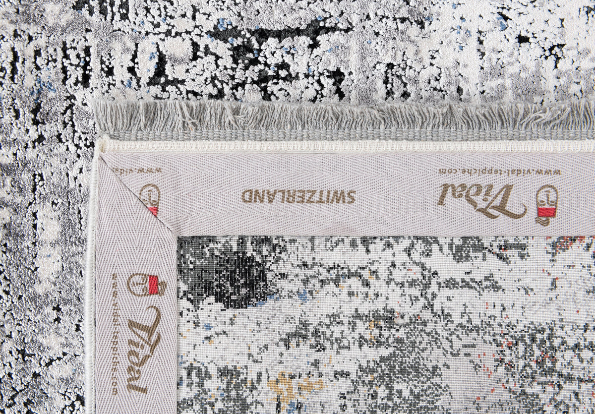 Rechteck Luxus Teppich Bad Ragaz in Grau von Hadorn™ - Lifestyle Image