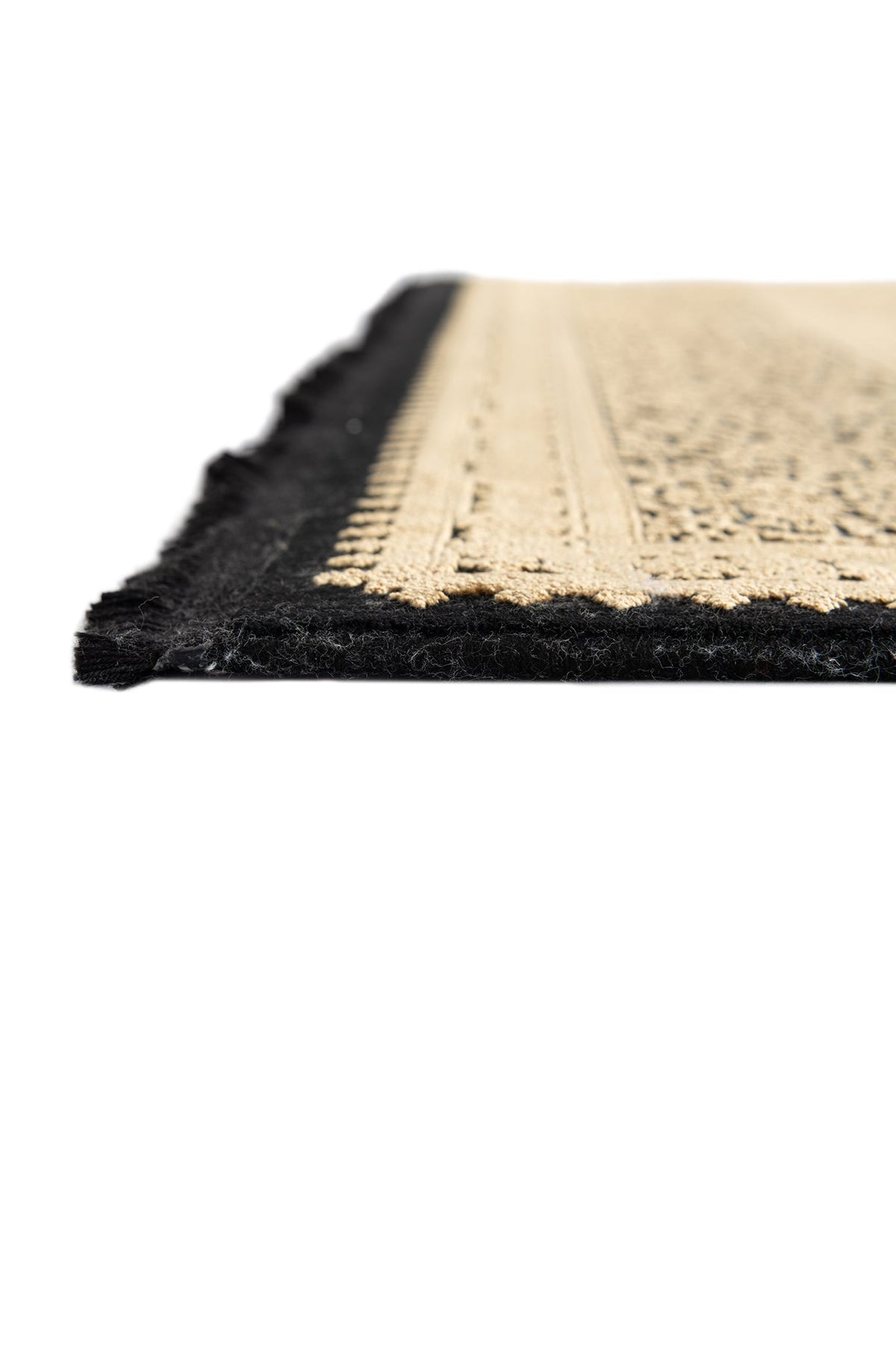 Rechteck Luxus Teppich Bad Ragaz in Dunkelgrau von Hadorn™ - Lifestyle Image