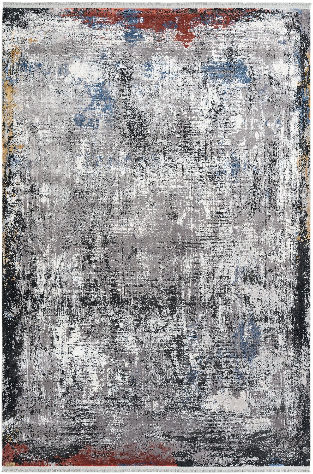 Rechteck Luxus Teppich Bad Ragaz in Grau von Hadorn™ - Lifestyle Image